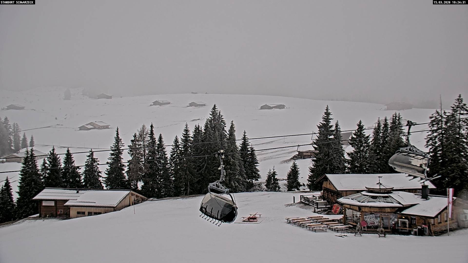 Archiv Foto Webcam Almenwelt Lofer: Rundwanderweg und Höhenloipe