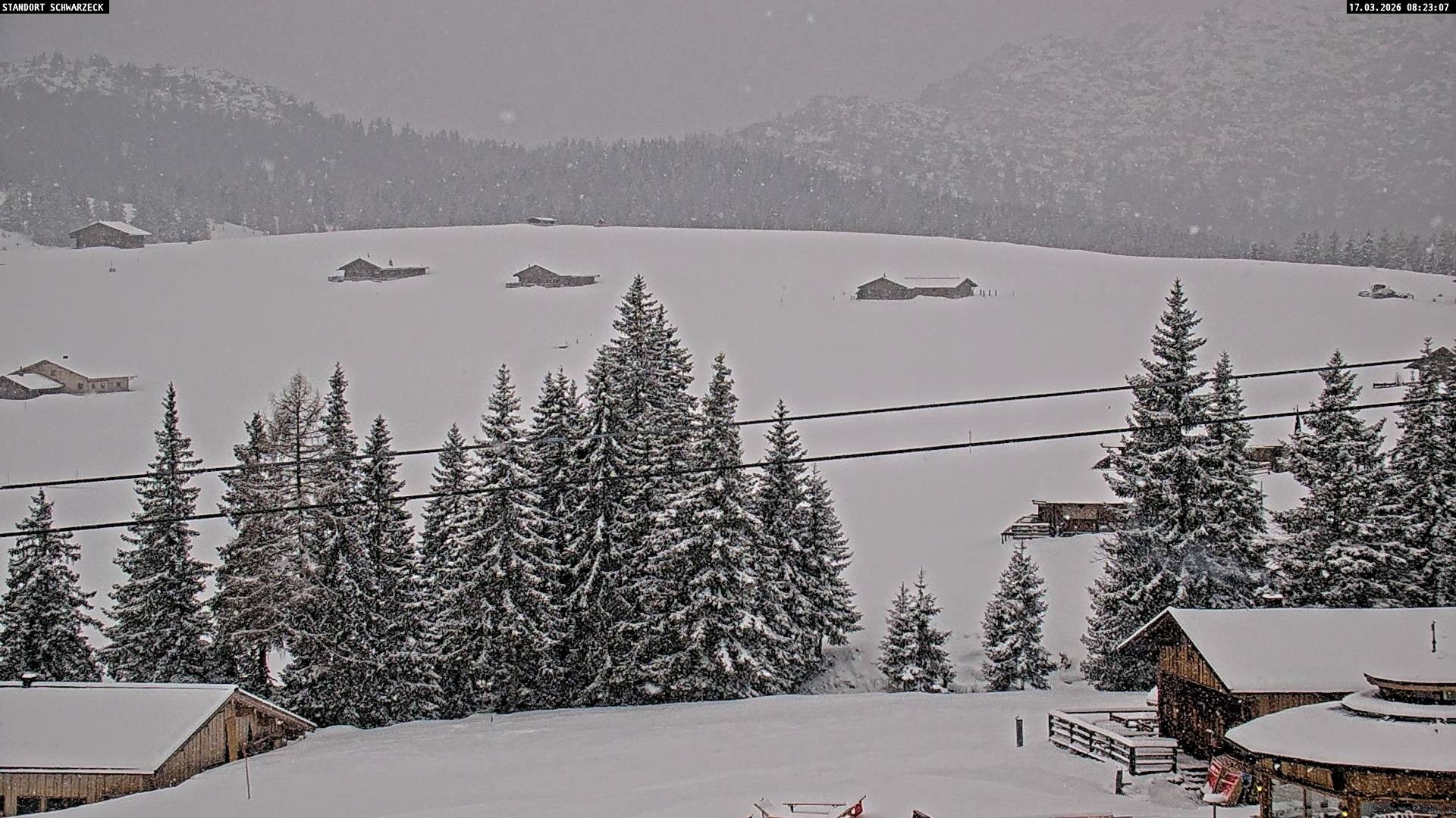Archiv Foto Webcam Almenwelt Lofer: Rundwanderweg und Höhenloipe