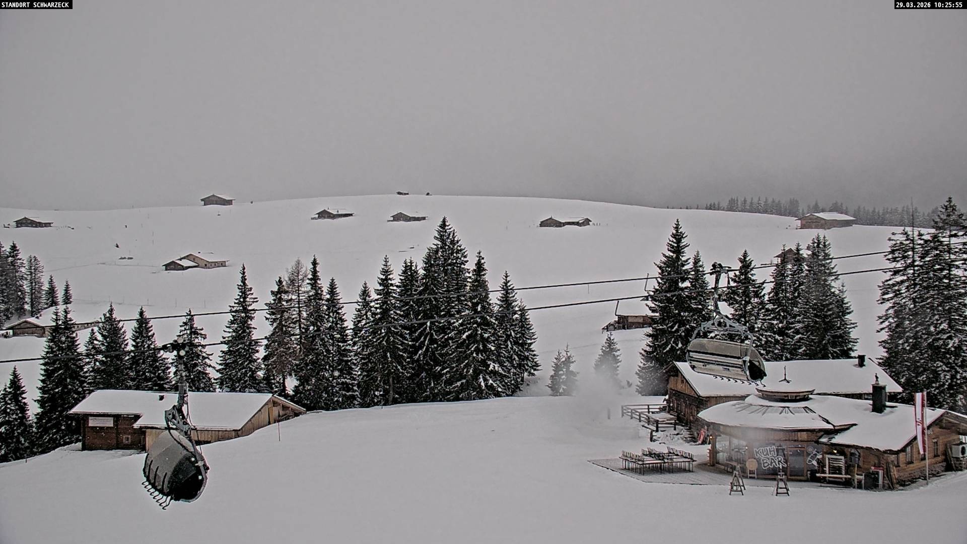 Archiv Foto Webcam Almenwelt Lofer: Rundwanderweg und Höhenloipe