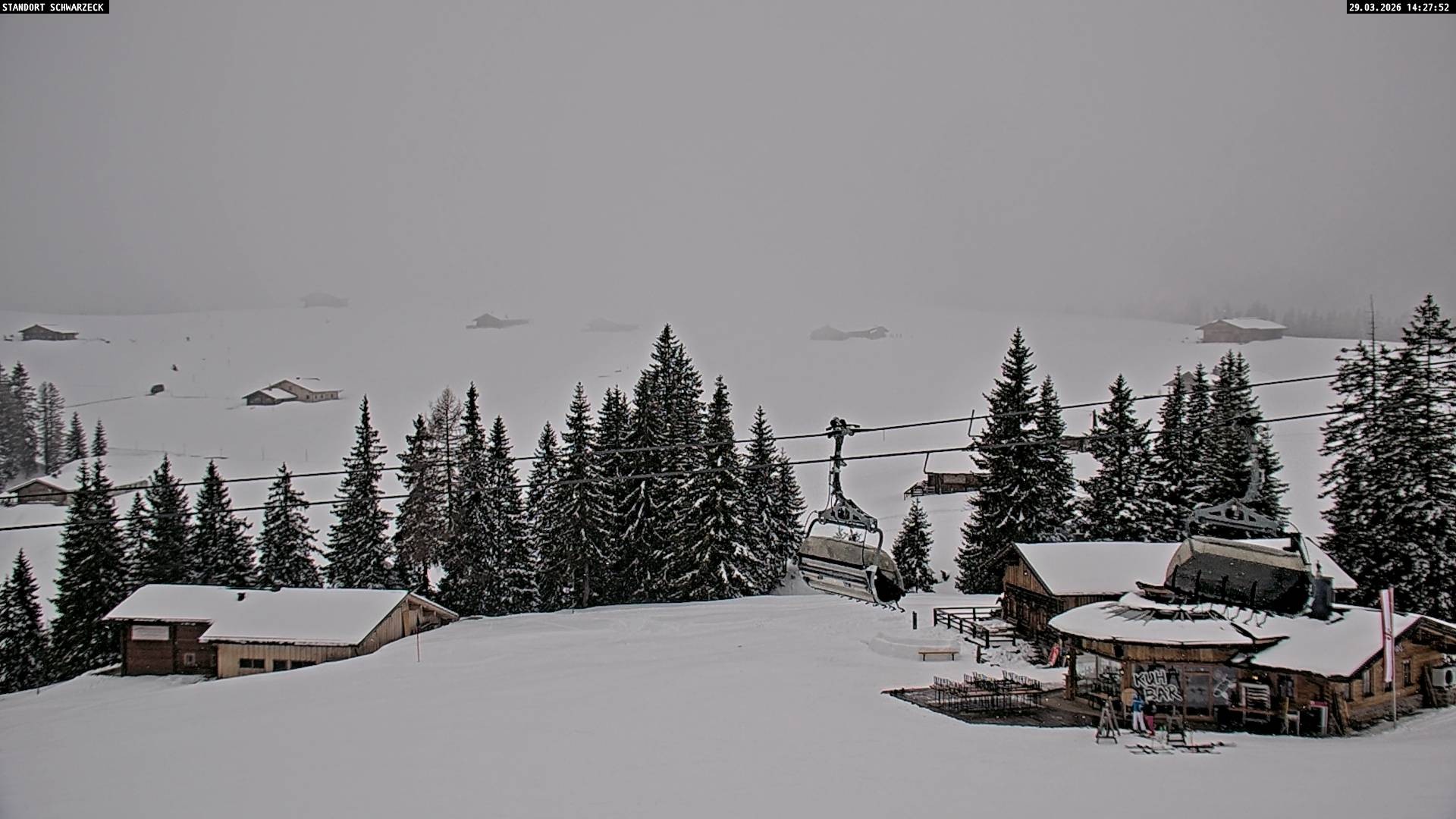 Archiv Foto Webcam Almenwelt Lofer: Rundwanderweg und Höhenloipe