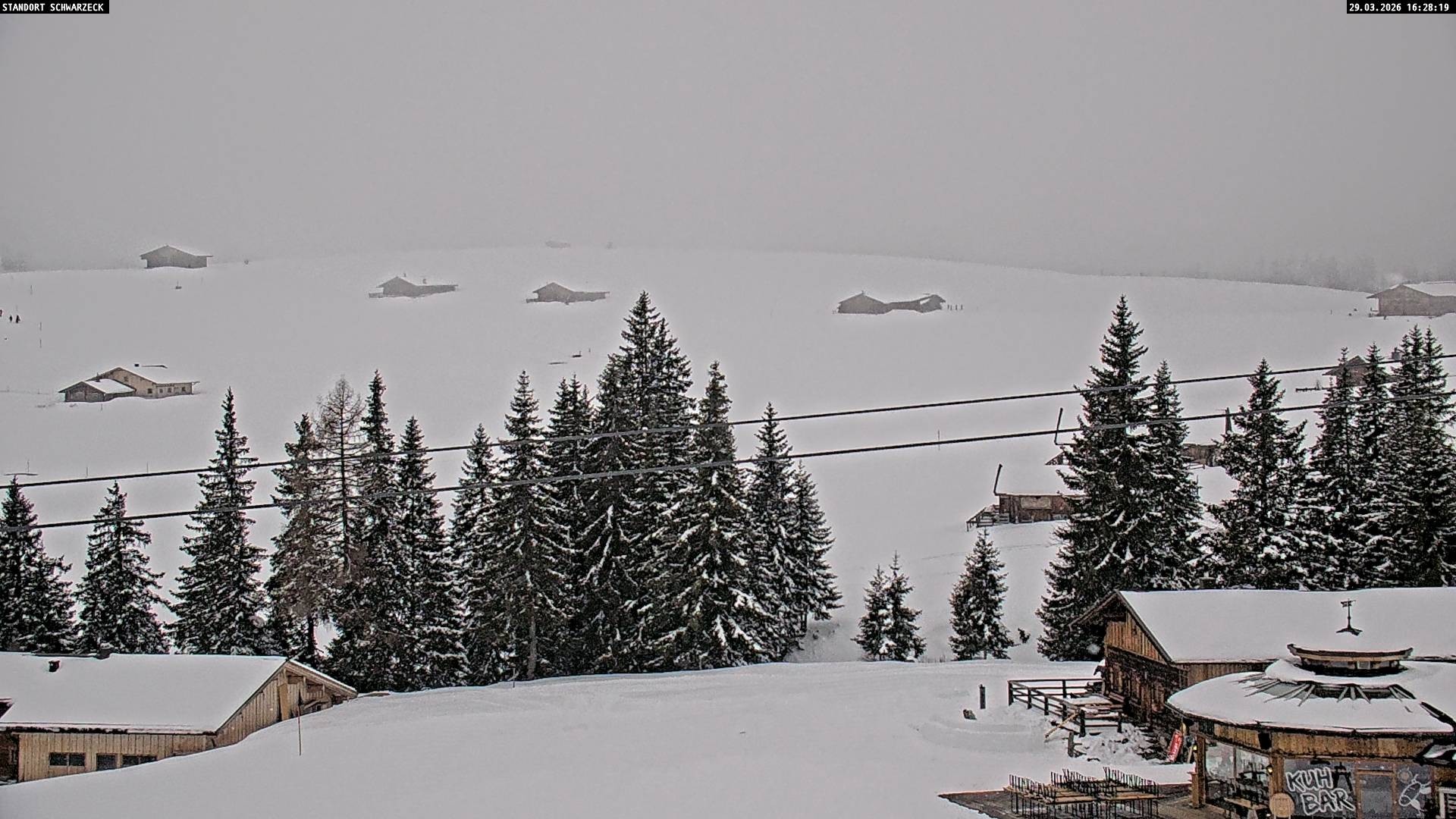 Archiv Foto Webcam Almenwelt Lofer: Rundwanderweg und Höhenloipe