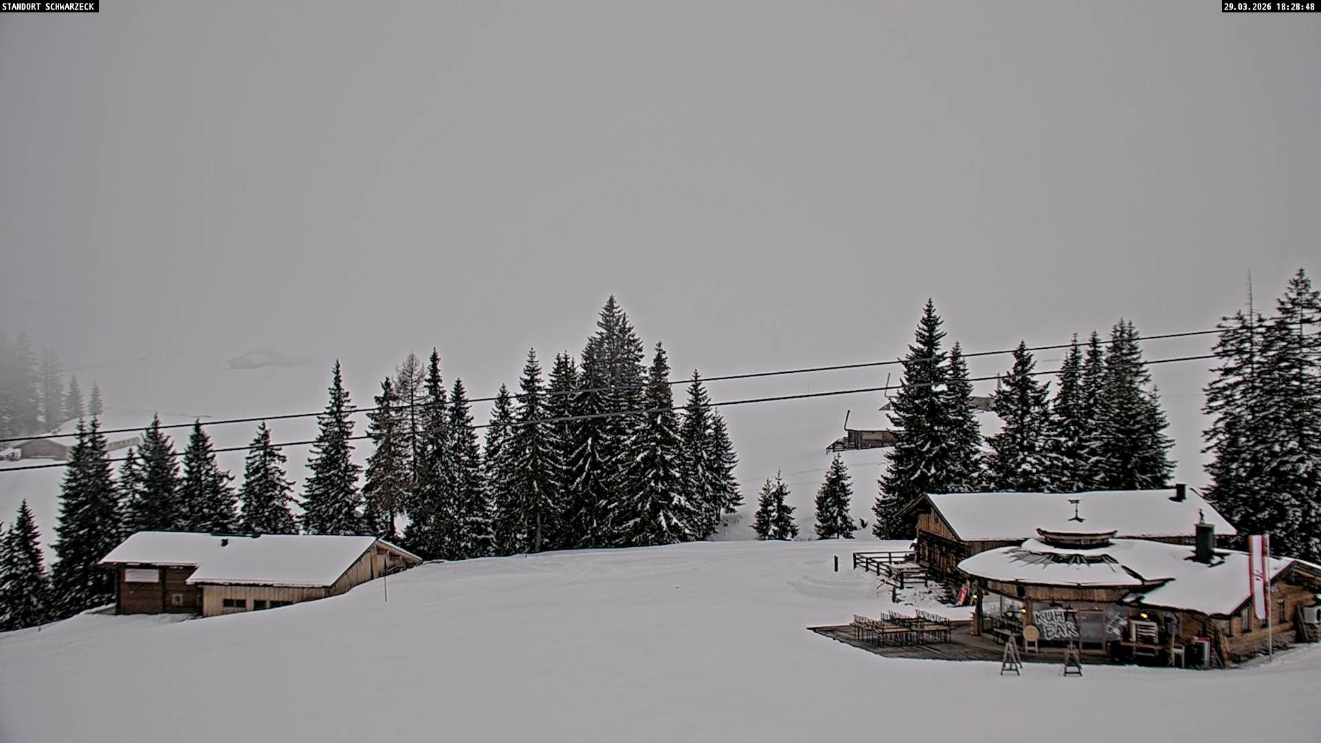 Archiv Foto Webcam Almenwelt Lofer: Rundwanderweg und Höhenloipe