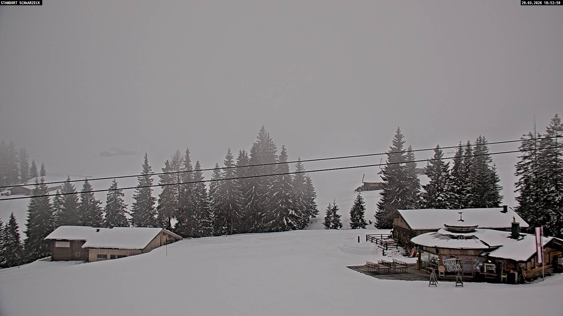 Archiv Foto Webcam Almenwelt Lofer: Rundwanderweg und Höhenloipe
