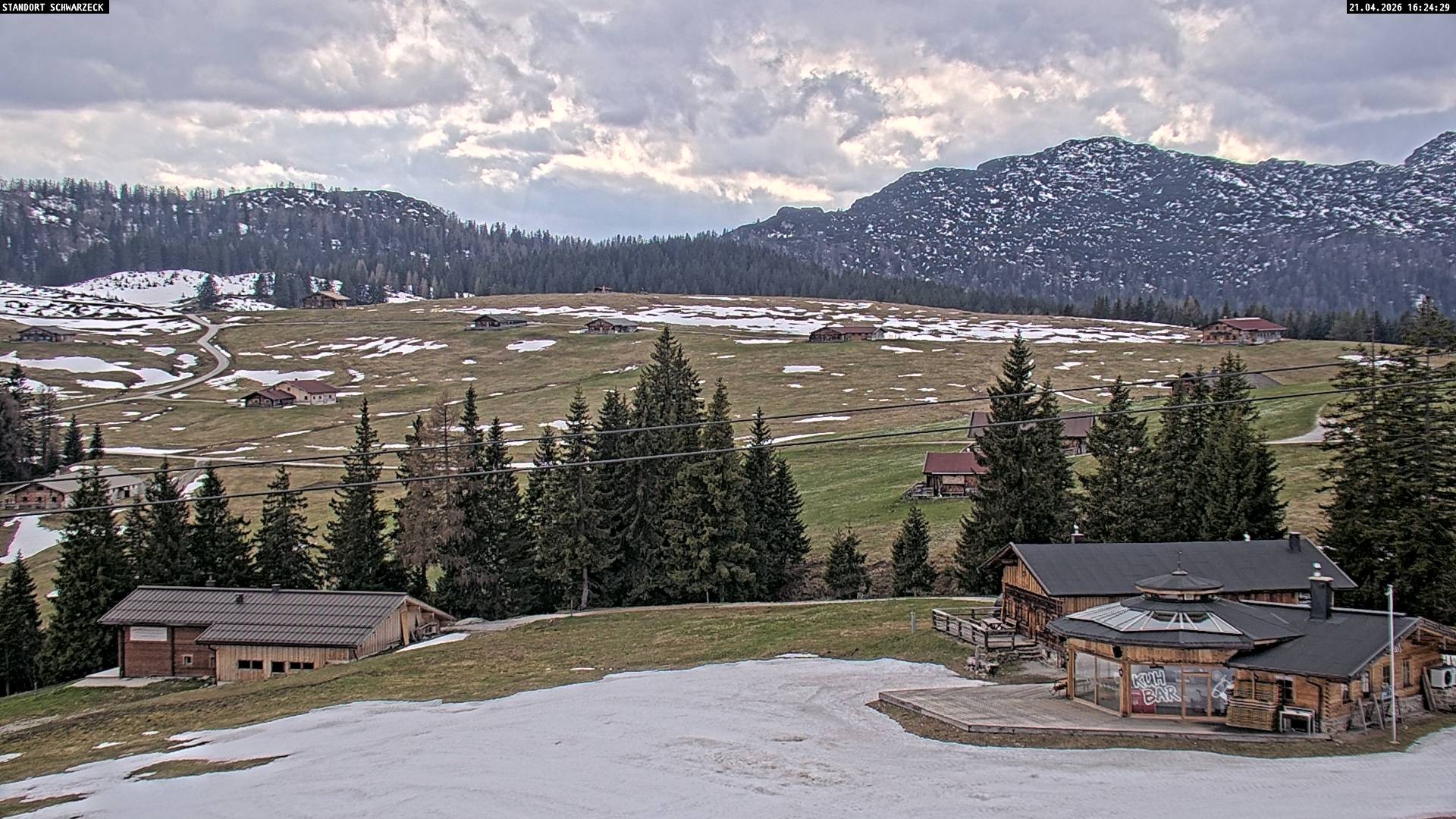 Archiv Foto Webcam Almenwelt Lofer: Rundwanderweg und Höhenloipe