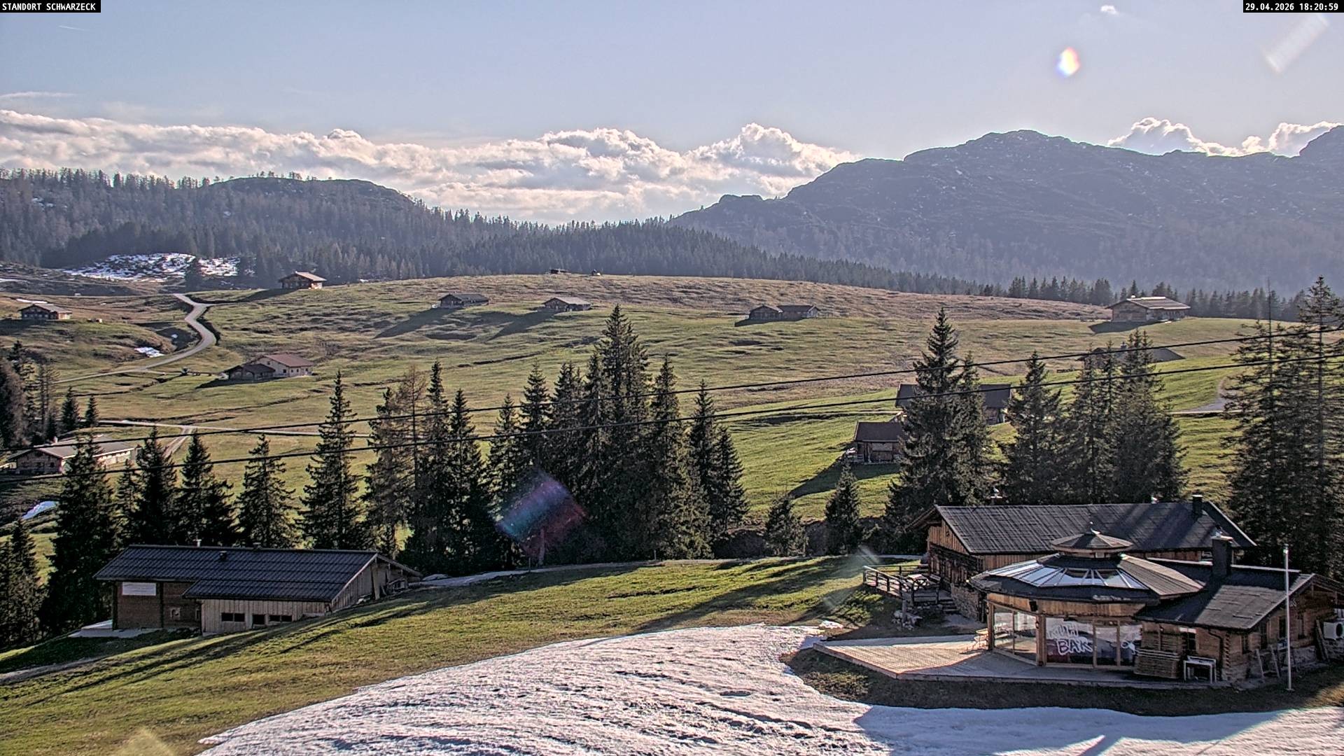 Archiv Foto Webcam Almenwelt Lofer: Rundwanderweg und Höhenloipe