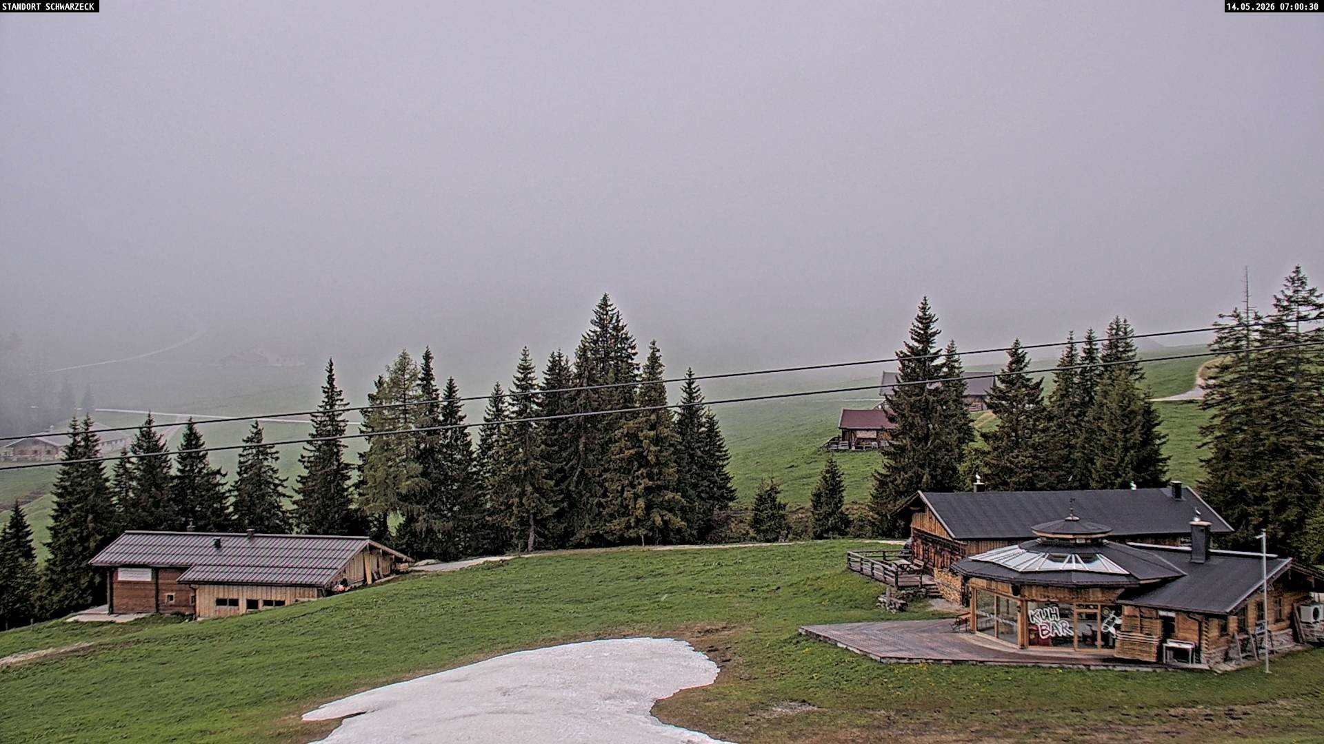 Archiv Foto Webcam Almenwelt Lofer: Rundwanderweg und Höhenloipe
