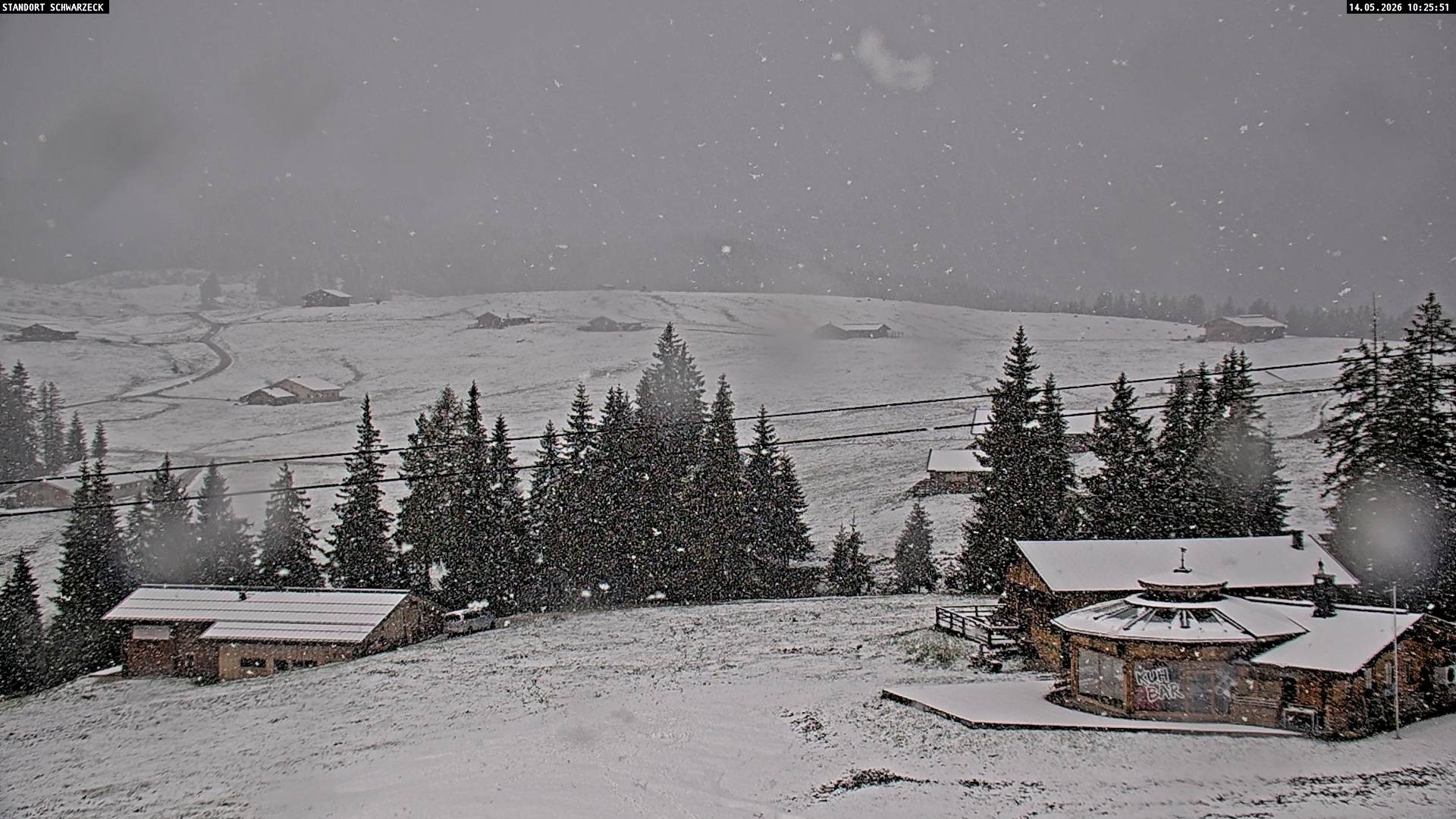 Archiv Foto Webcam Almenwelt Lofer: Rundwanderweg und Höhenloipe