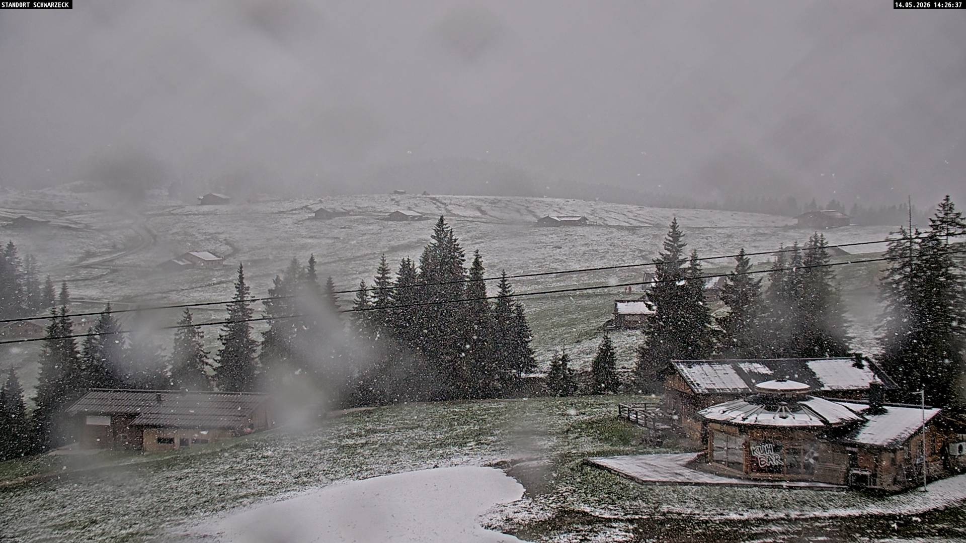 Archiv Foto Webcam Almenwelt Lofer: Rundwanderweg und Höhenloipe