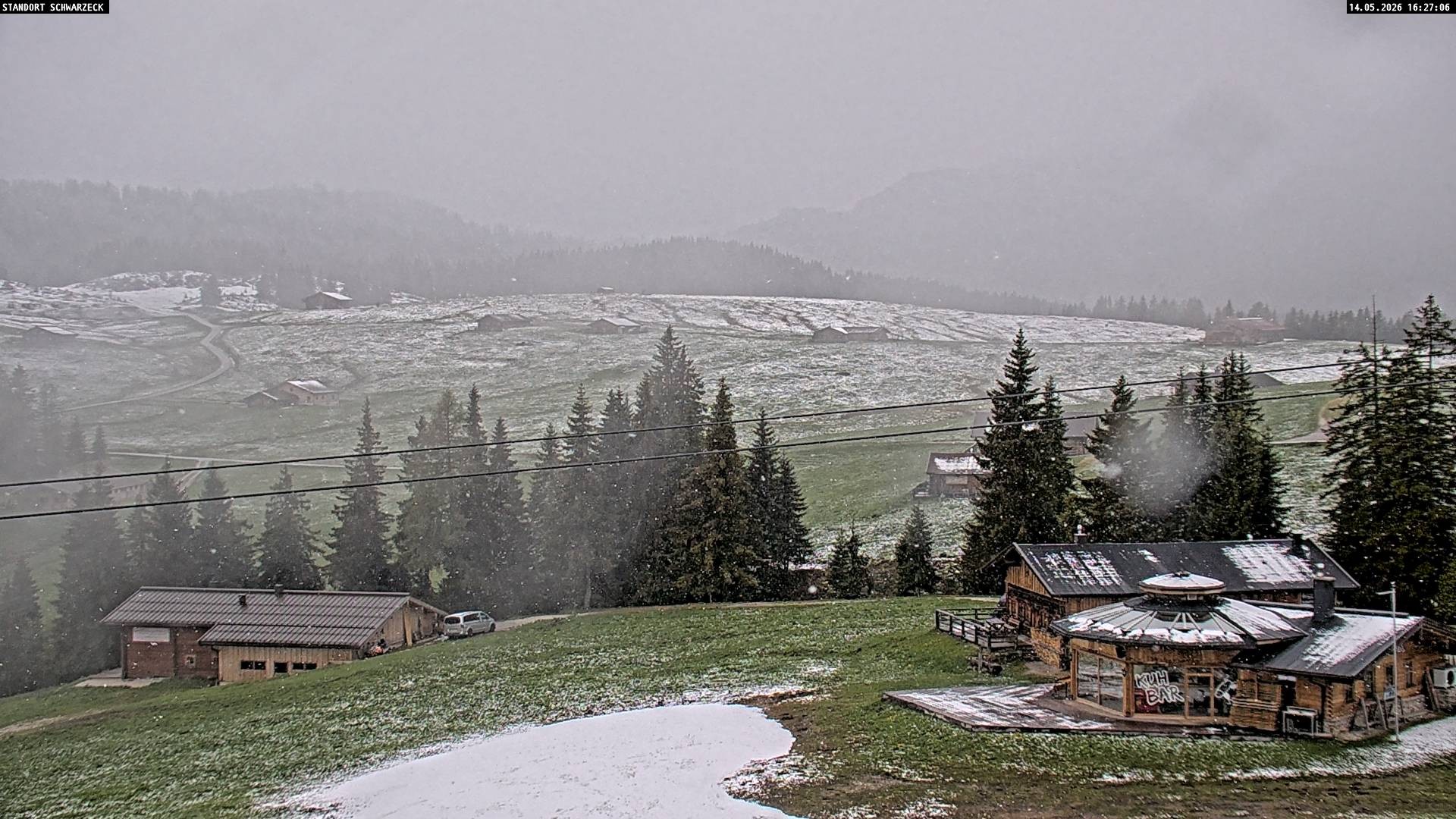 Archiv Foto Webcam Almenwelt Lofer: Rundwanderweg und Höhenloipe