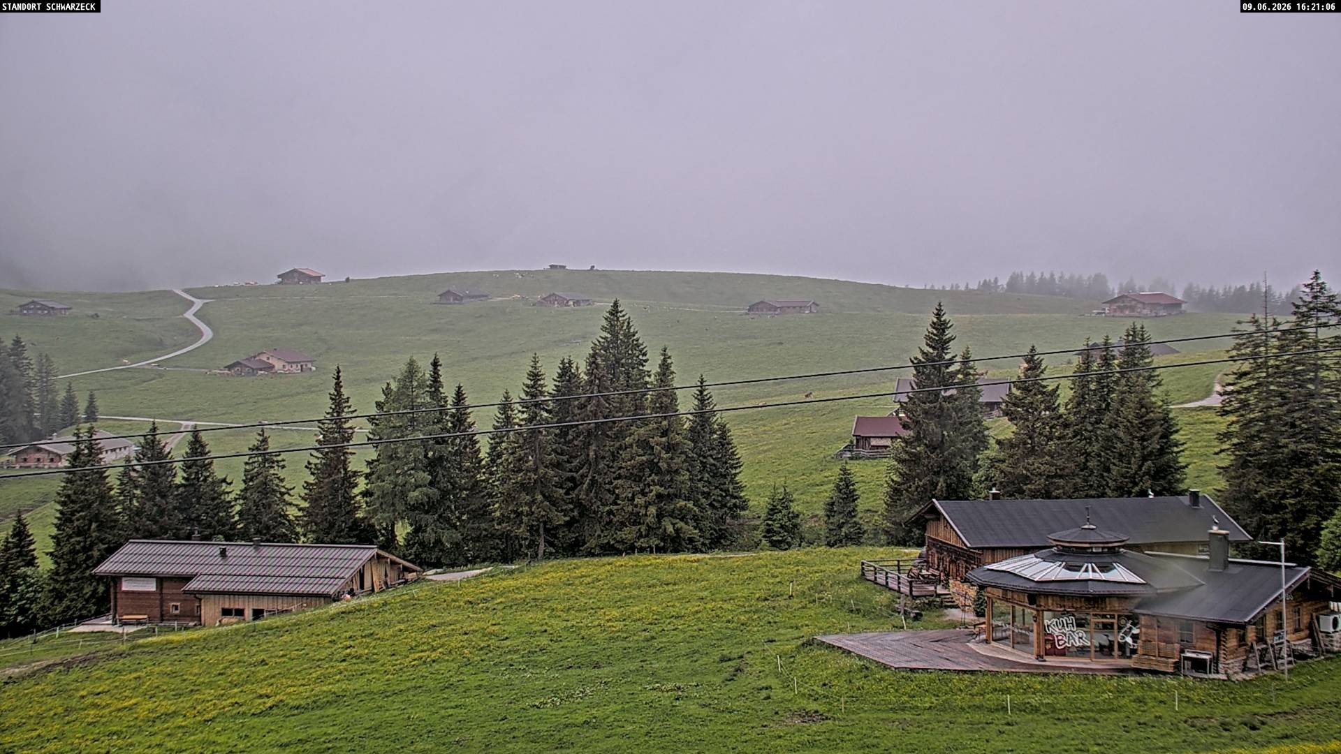 Archiv Foto Webcam Almenwelt Lofer: Rundwanderweg und Höhenloipe