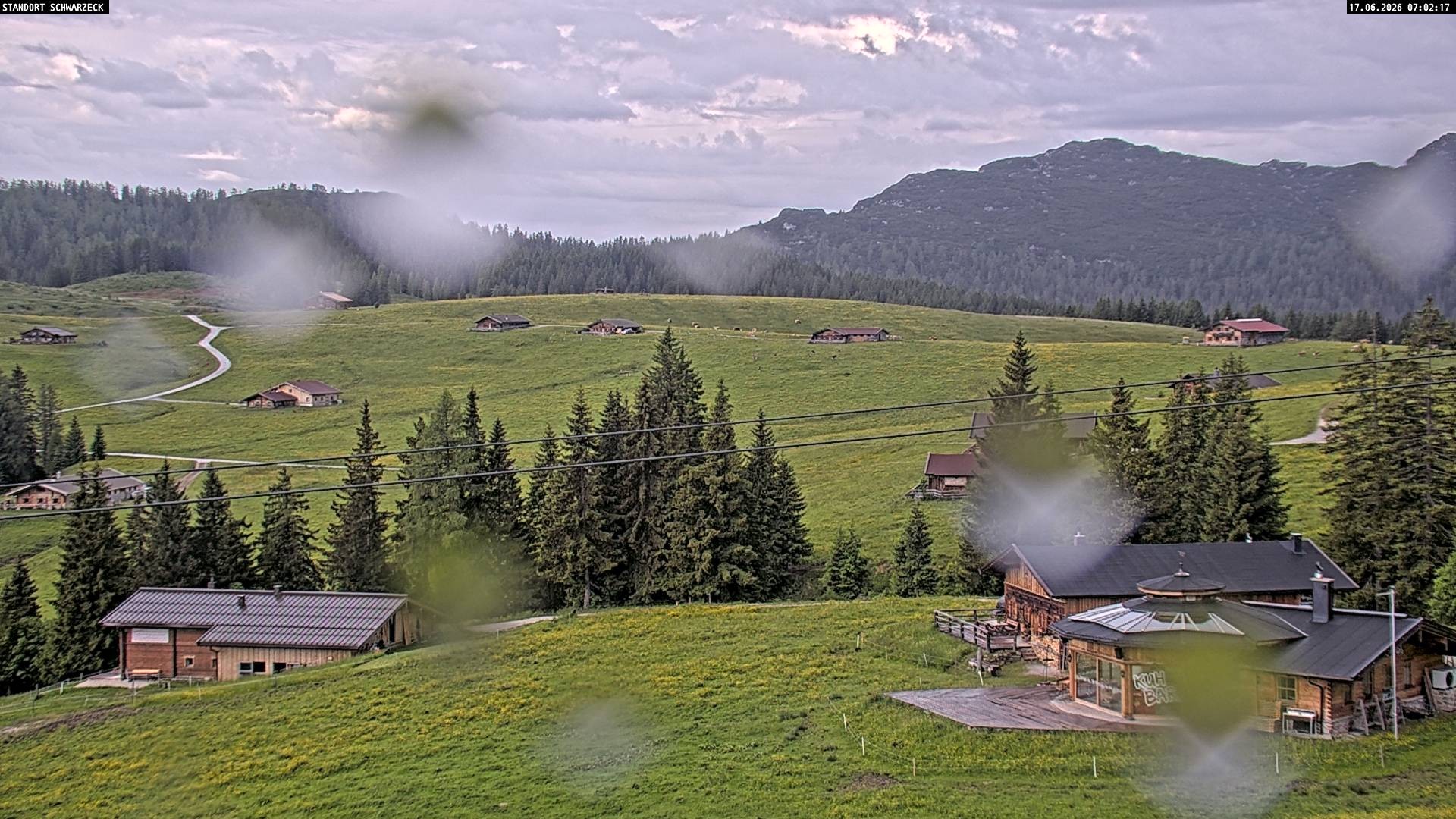 Archiv Foto Webcam Almenwelt Lofer: Rundwanderweg und Höhenloipe
