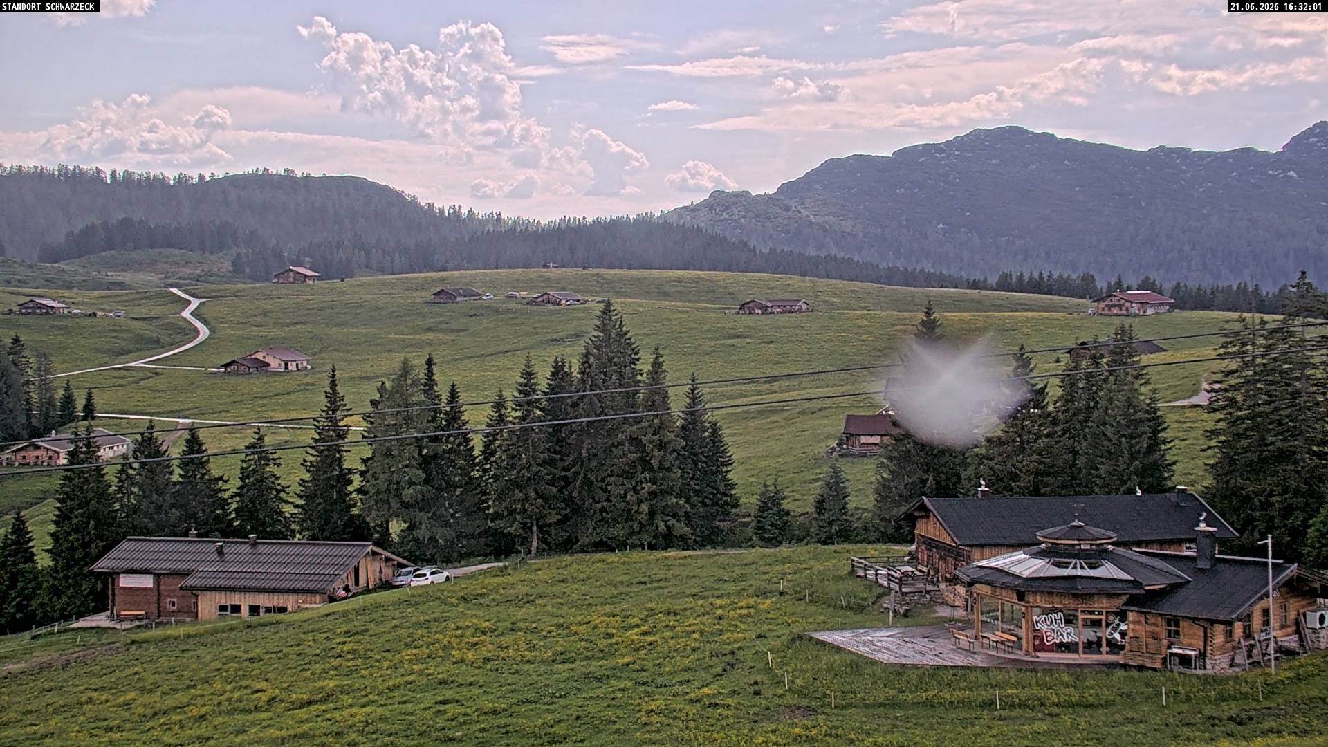 Archiv Foto Webcam Almenwelt Lofer: Rundwanderweg und Höhenloipe