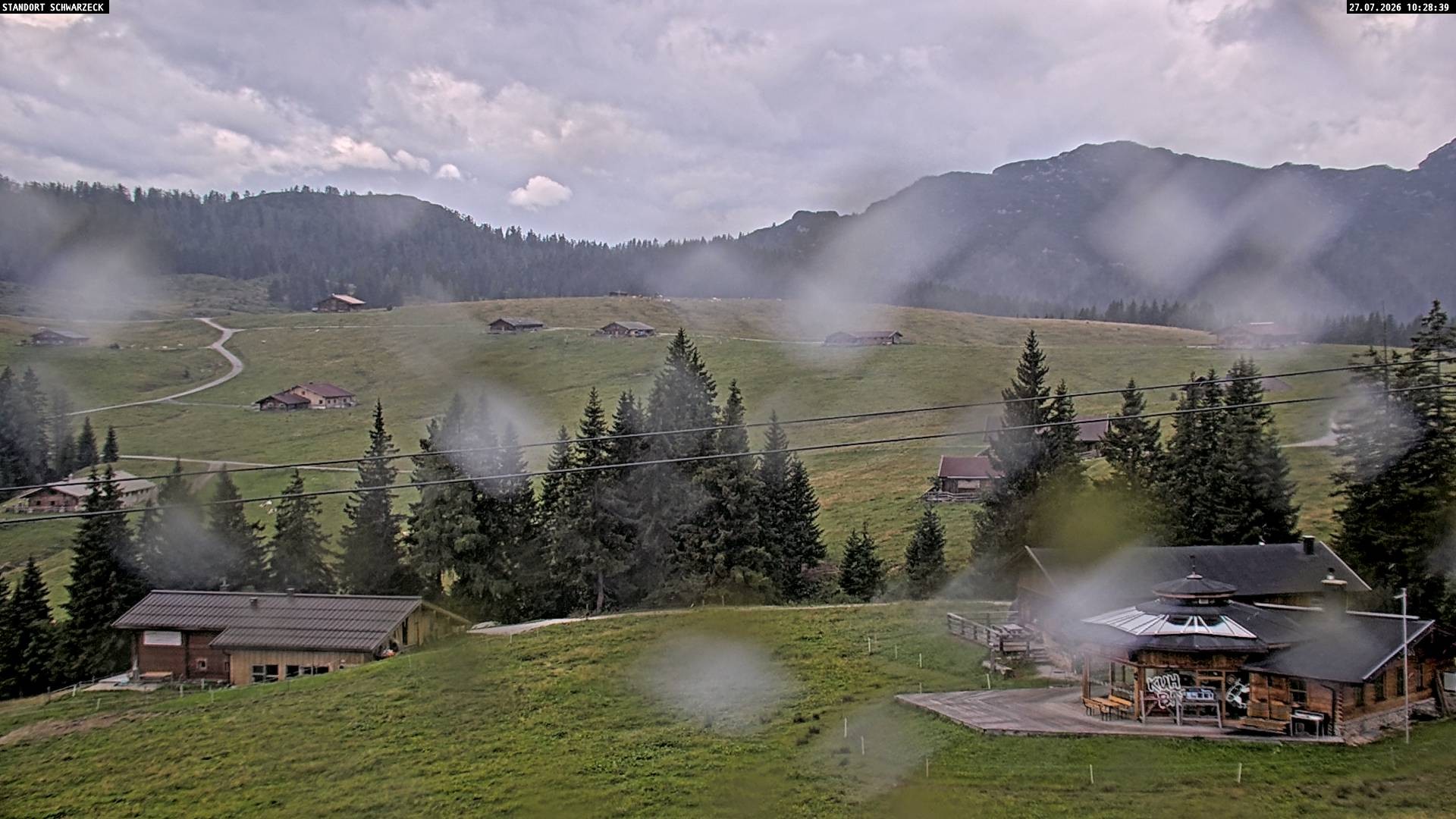 Archiv Foto Webcam Almenwelt Lofer: Rundwanderweg und Höhenloipe