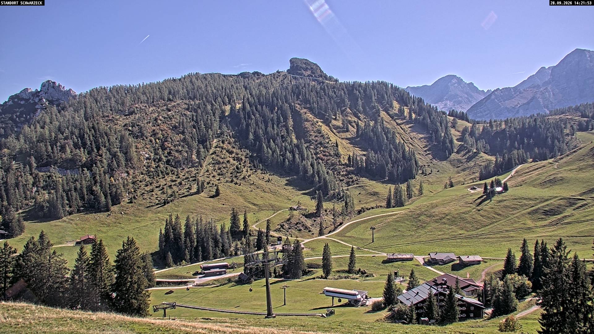 Archiv Foto Webcam Almenwelt Lofer: Rundwanderweg und Höhenloipe