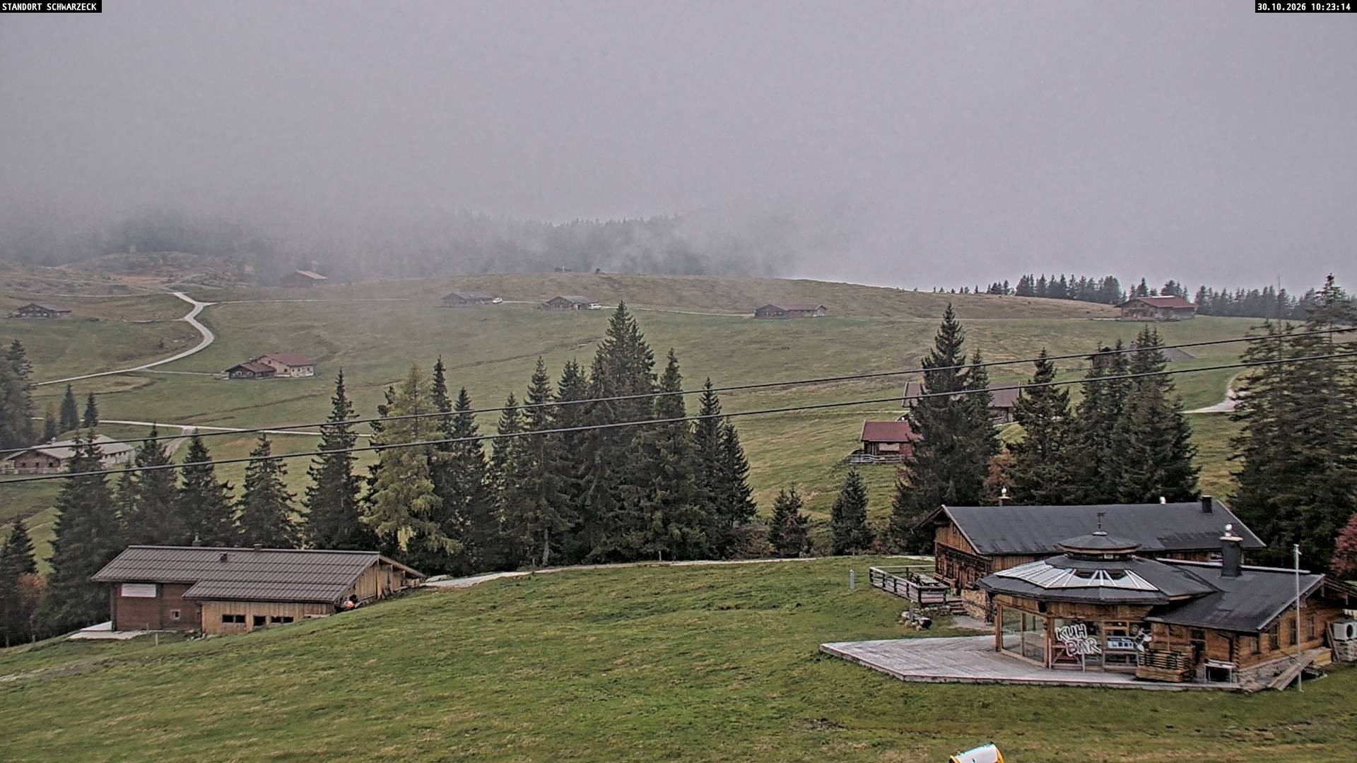 Archiv Foto Webcam Almenwelt Lofer: Rundwanderweg und Höhenloipe