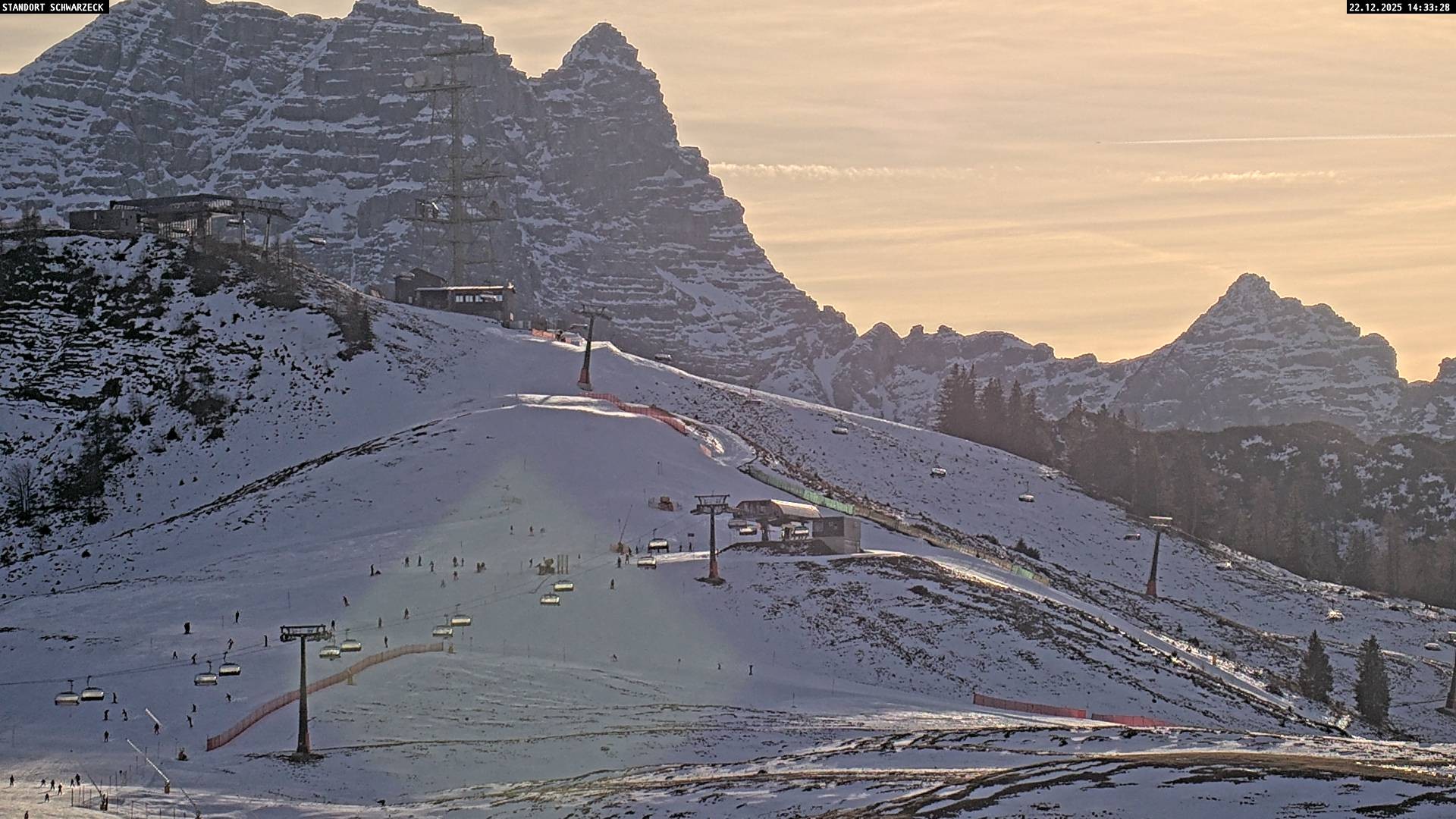 Archiv Foto Webcam Loferer Alm: Schönbühelblick