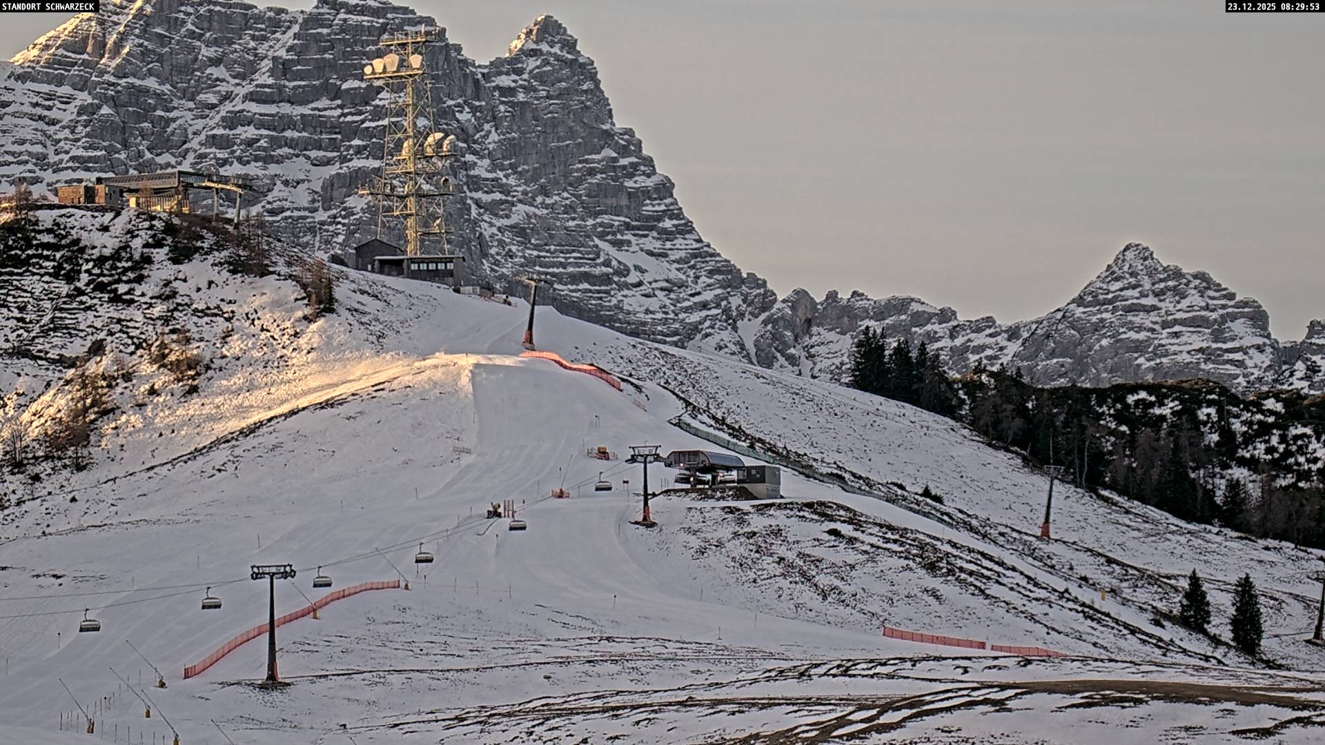 Archiv Foto Webcam Loferer Alm: Schönbühelblick