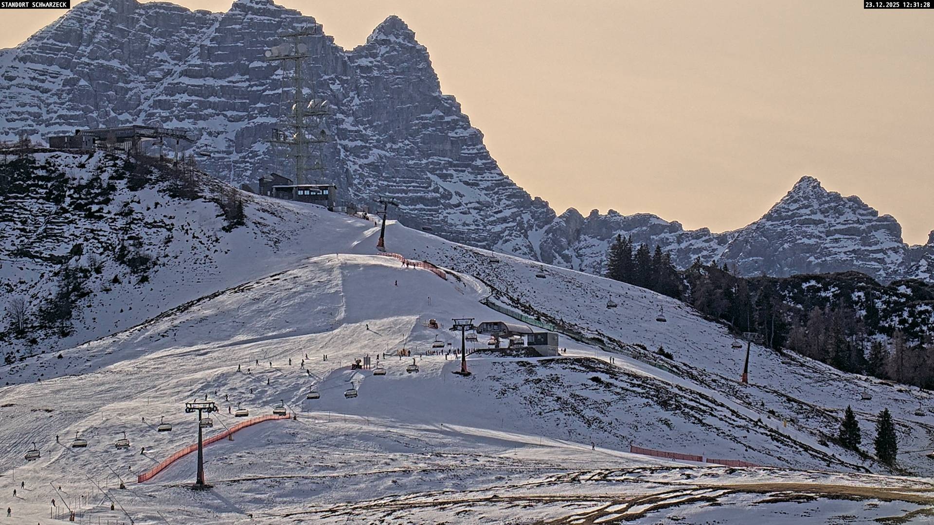 Archiv Foto Webcam Loferer Alm: Schönbühelblick
