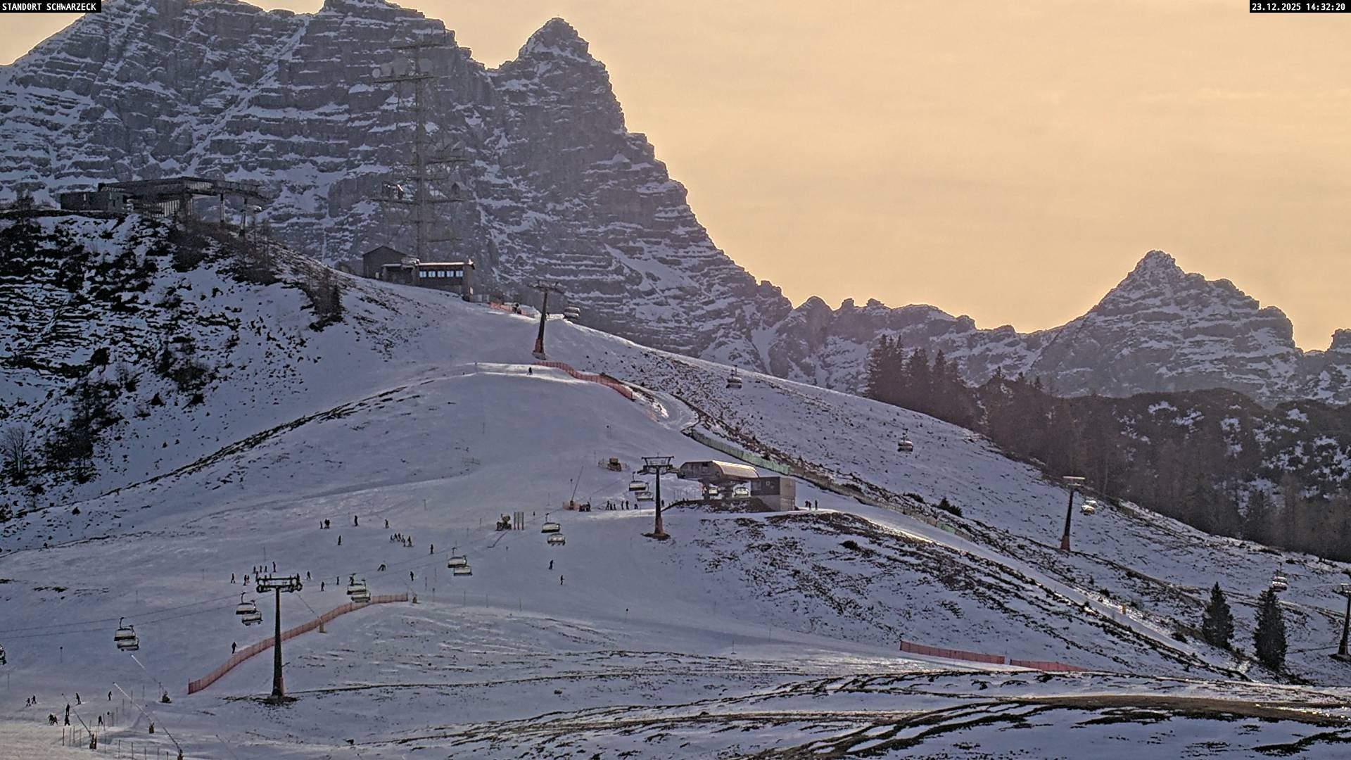 Archiv Foto Webcam Loferer Alm: Schönbühelblick