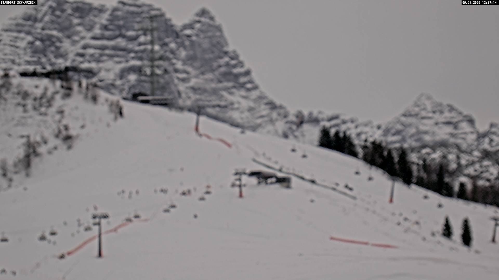 Archiv Foto Webcam Loferer Alm: Schönbühelblick