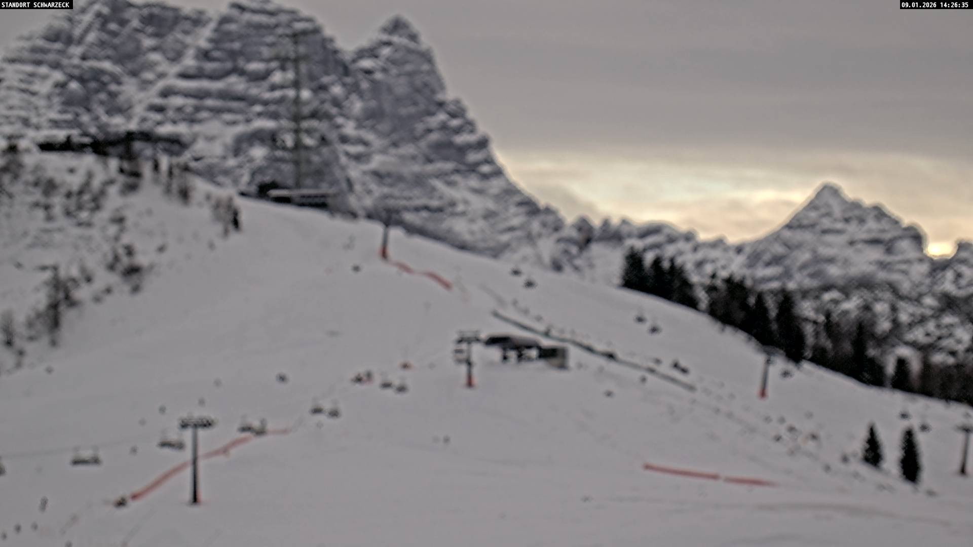 Archiv Foto Webcam Loferer Alm: Schönbühelblick