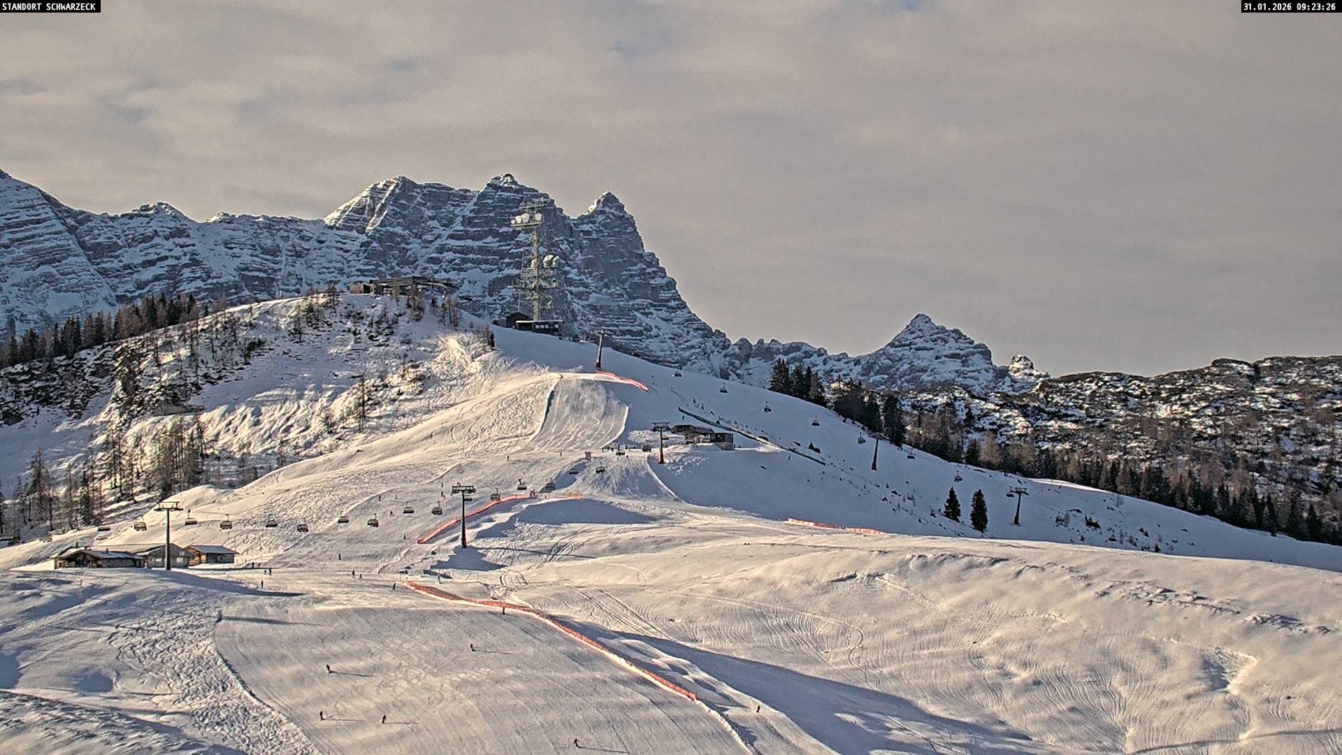 Archiv Foto Webcam Loferer Alm: Schönbühelblick