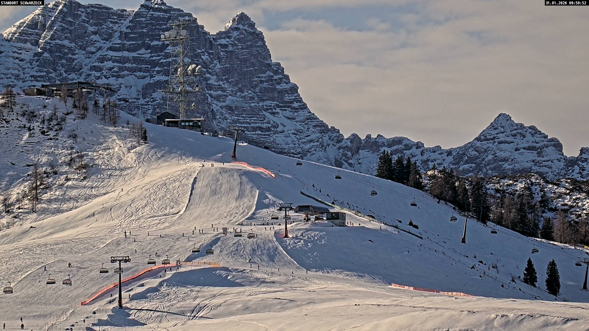 Archiv Foto Webcam Loferer Alm: Schönbühelblick