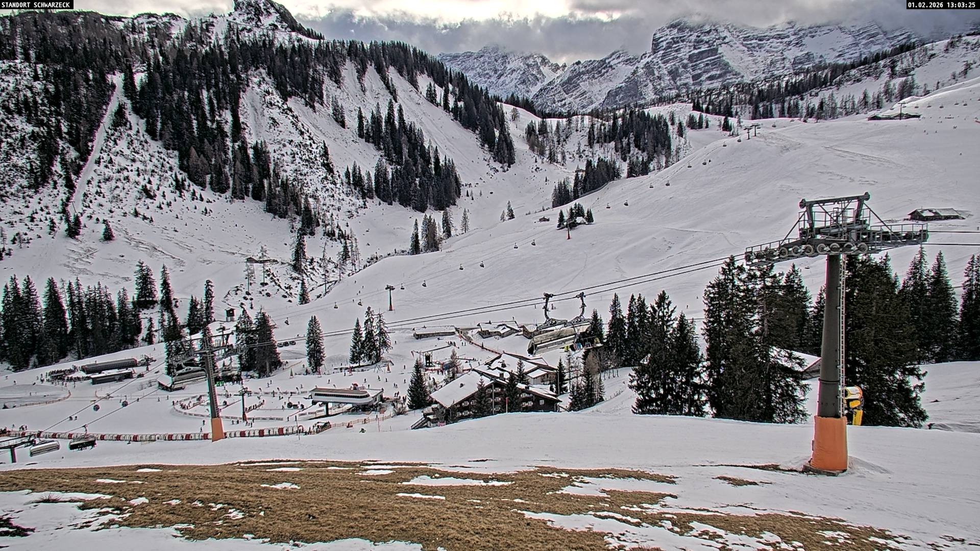 Archiv Foto Webcam Loferer Alm: Schönbühelblick