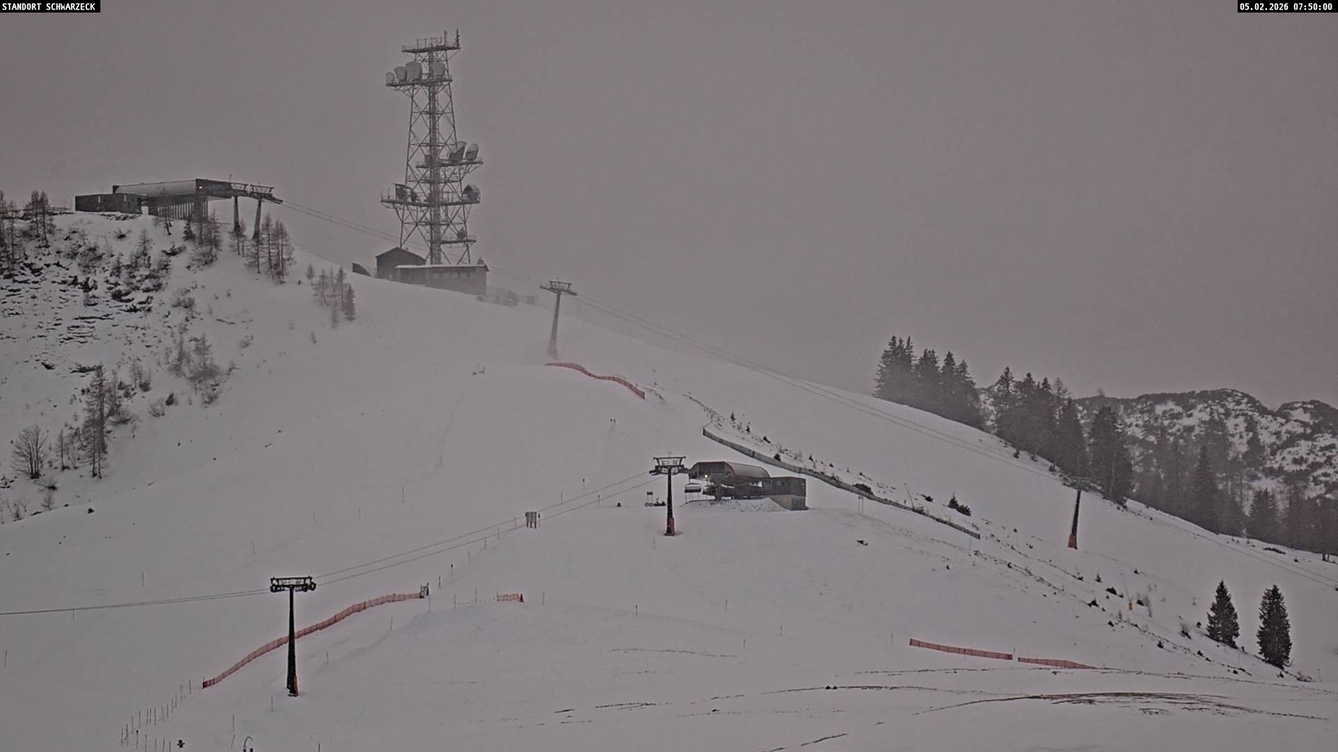 Archived image Webcam Loferer Alm: Schönbühel-view