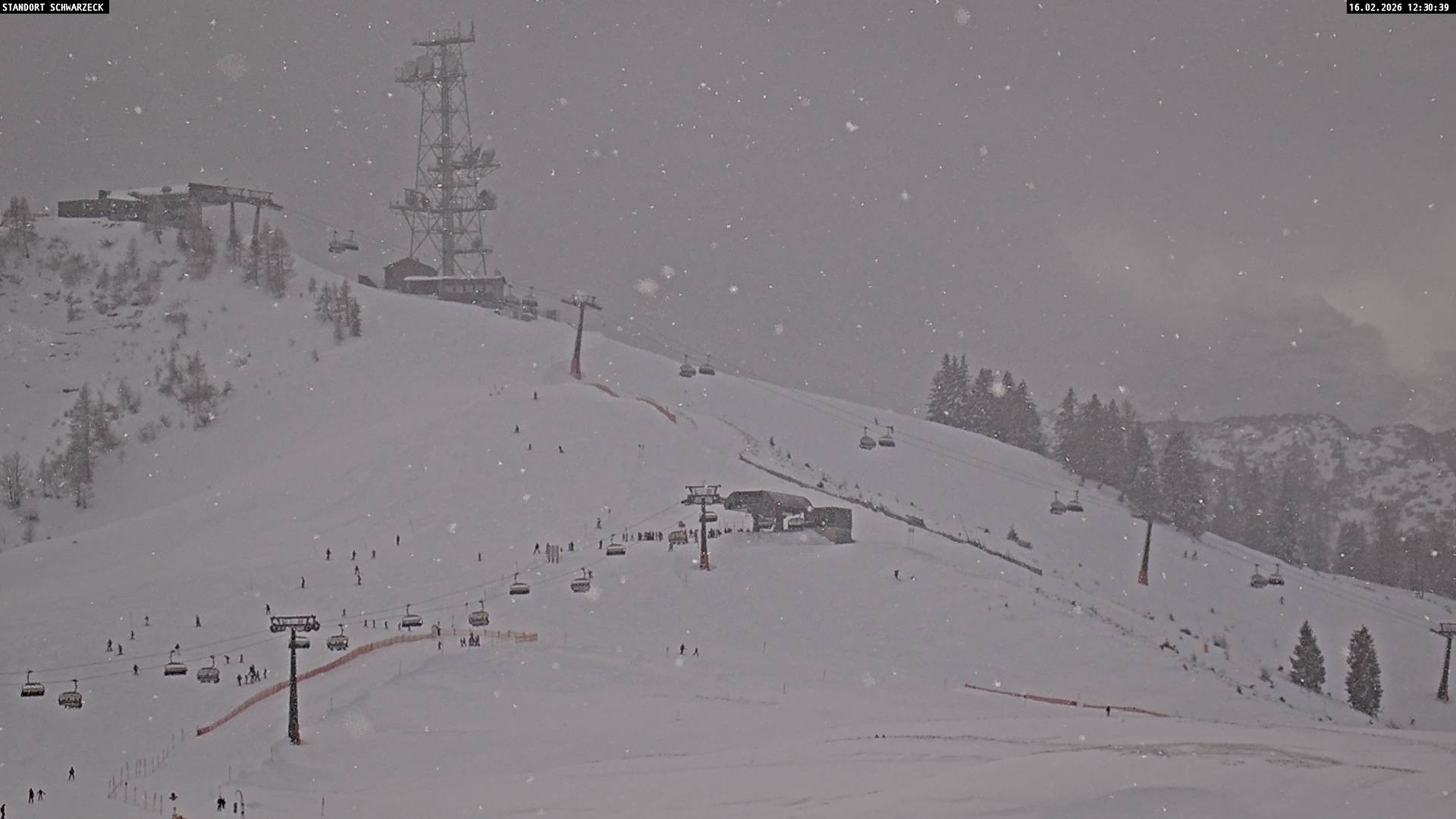 Archiv Foto Webcam Loferer Alm: Schönbühelblick