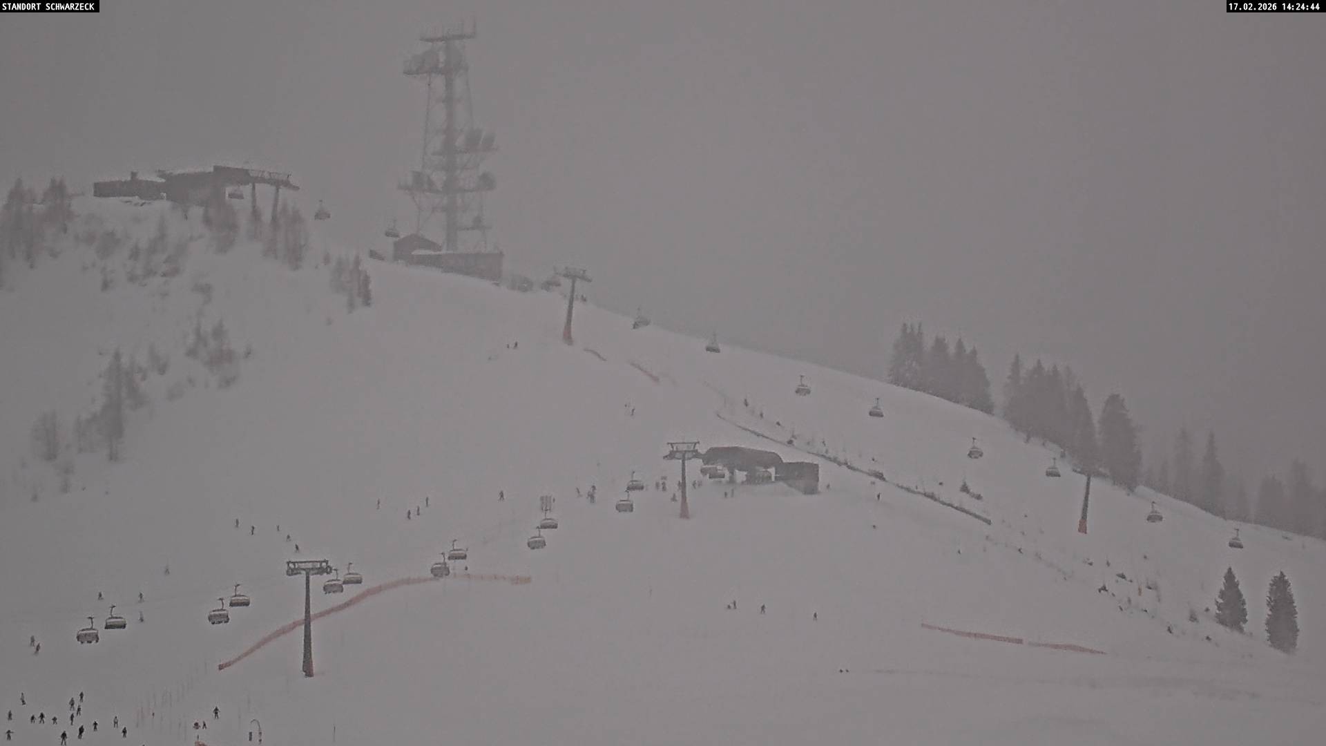Archiv Foto Webcam Loferer Alm: Schönbühelblick
