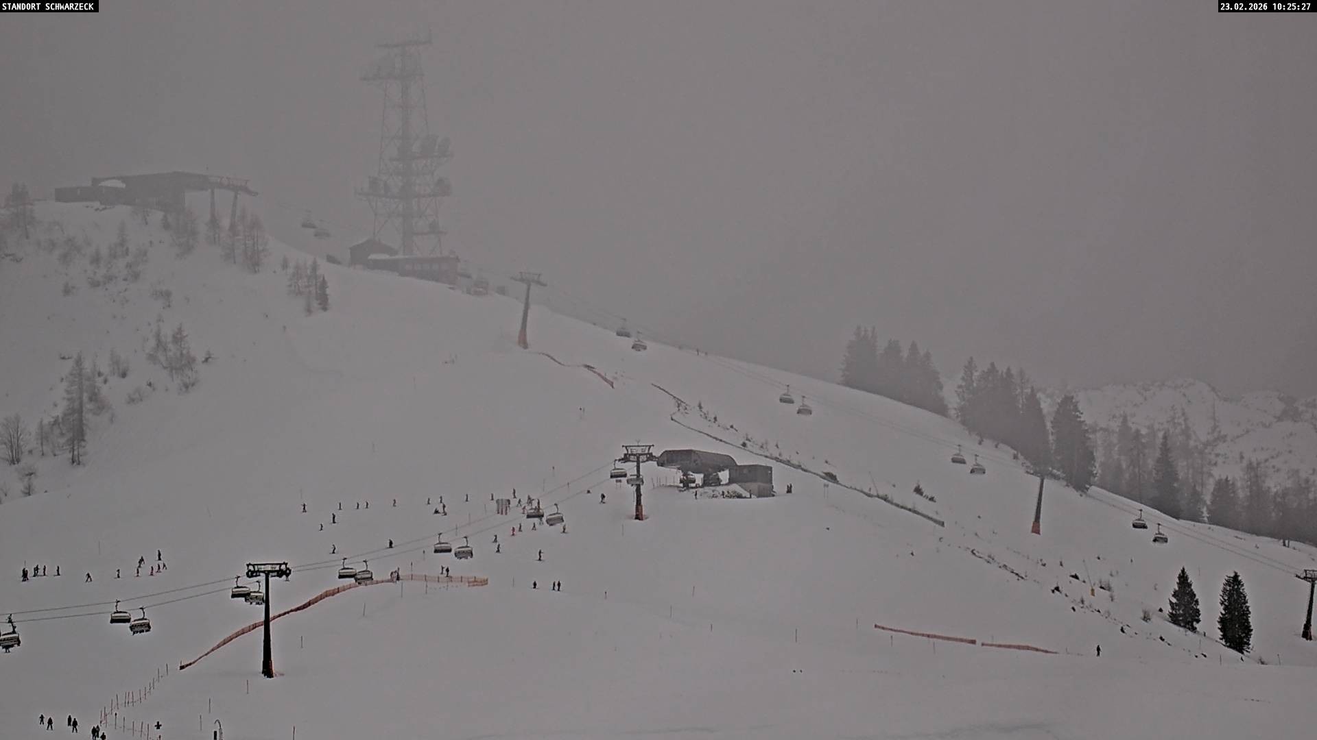 Archiv Foto Webcam Loferer Alm: Schönbühelblick