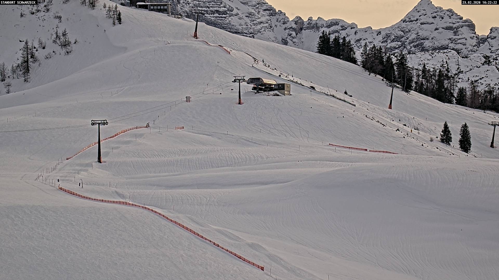 Archiv Foto Webcam Loferer Alm: Schönbühelblick