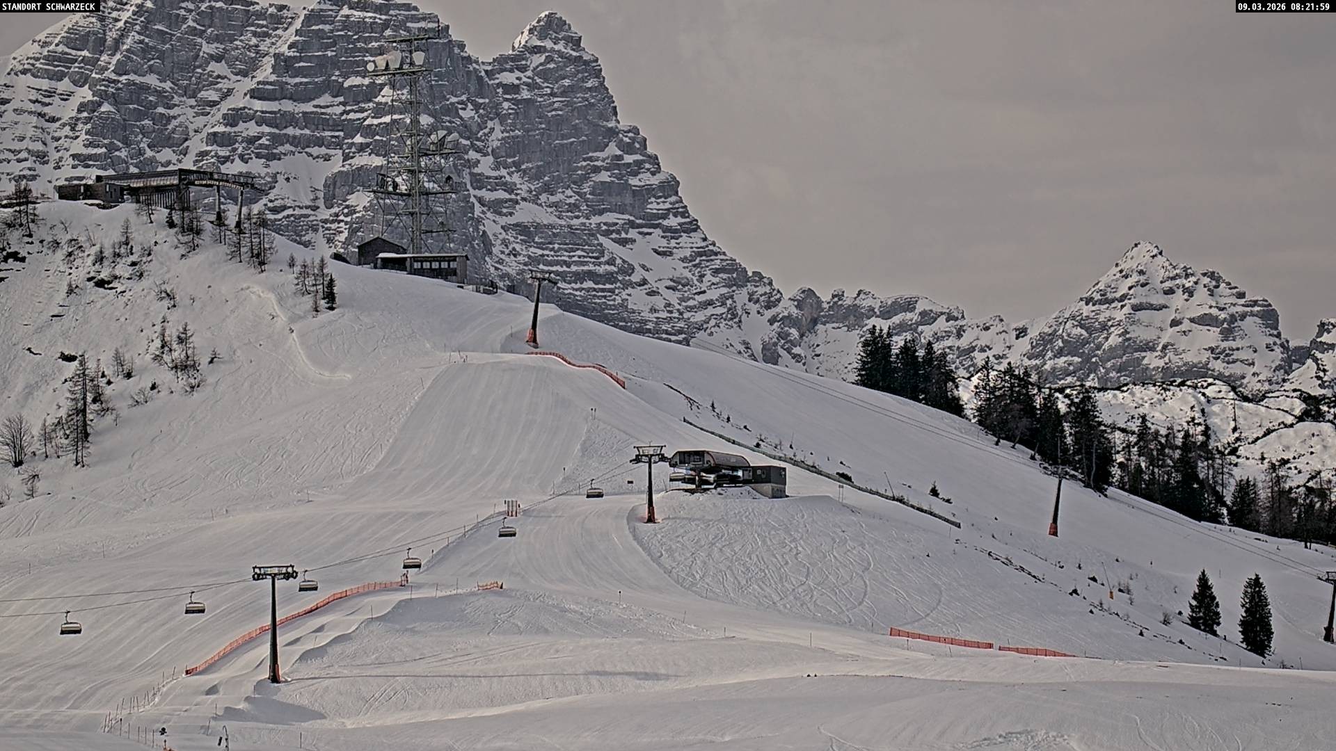 Archiv Foto Webcam Loferer Alm: Schönbühelblick