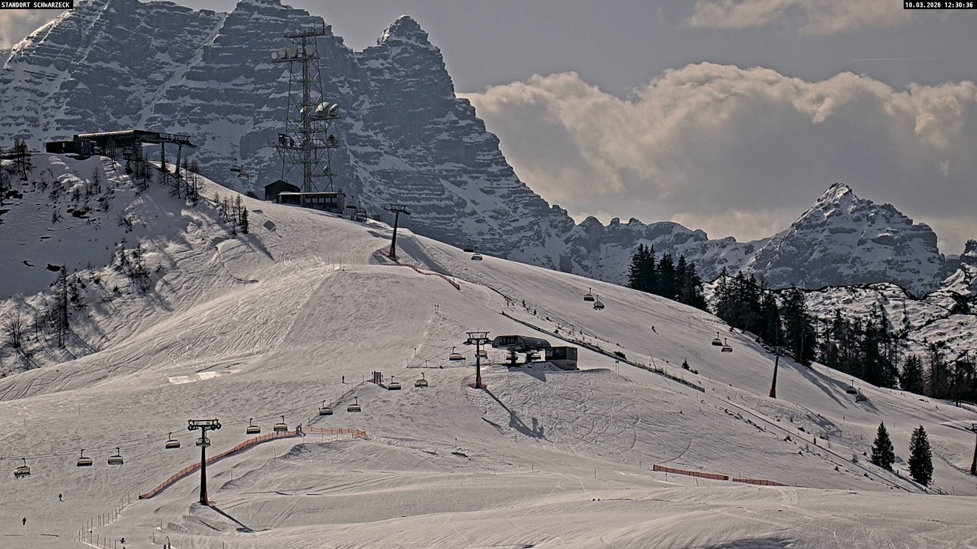 Archiv Foto Webcam Loferer Alm: Schönbühelblick