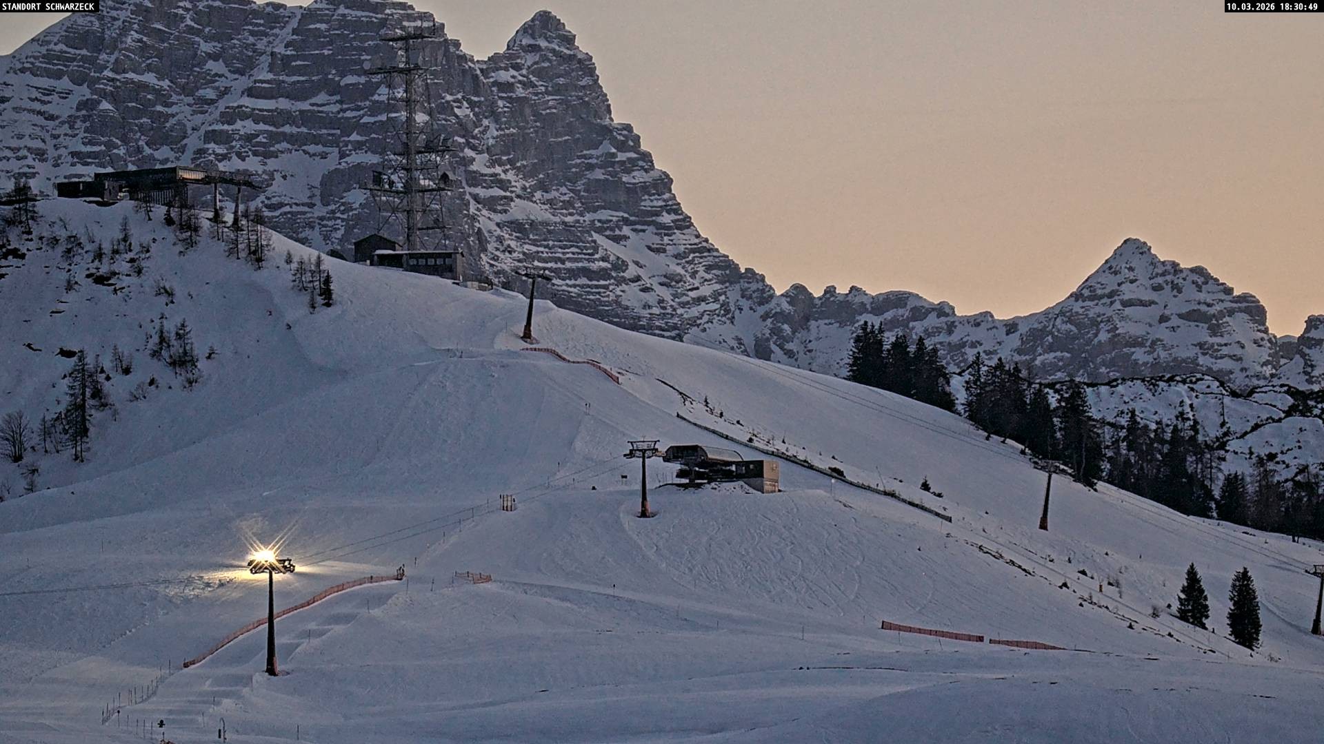 Archiv Foto Webcam Loferer Alm: Schönbühelblick