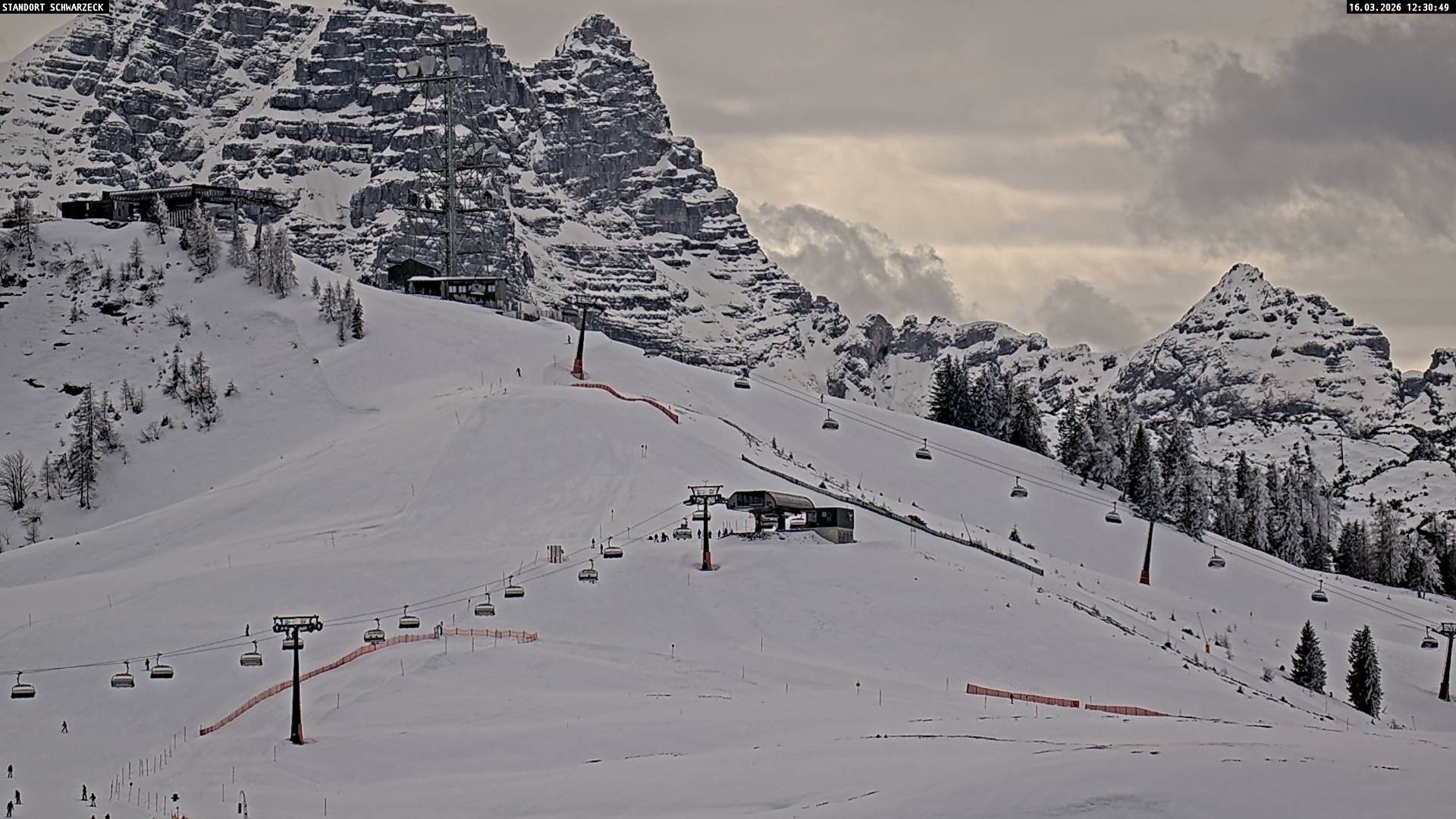 Archiv Foto Webcam Loferer Alm: Schönbühelblick
