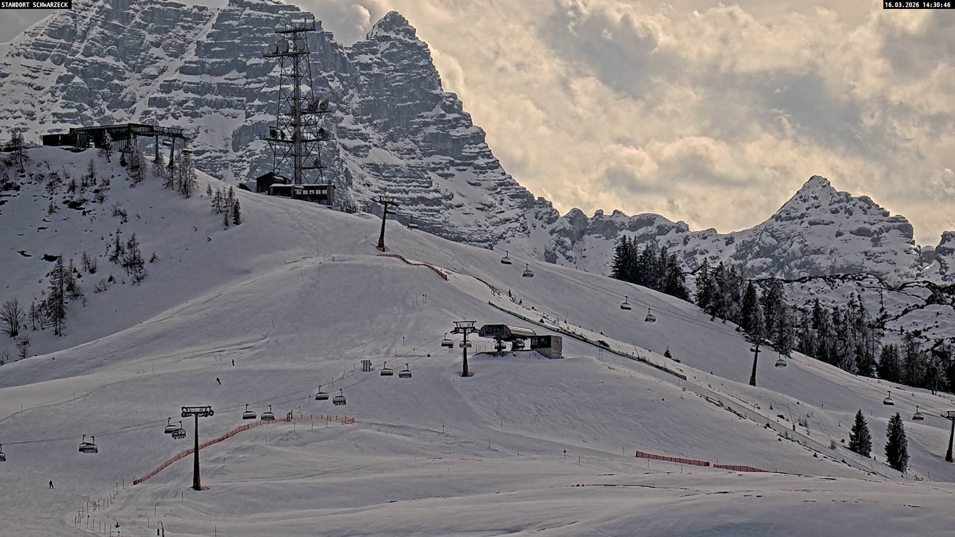 Archiv Foto Webcam Loferer Alm: Schönbühelblick