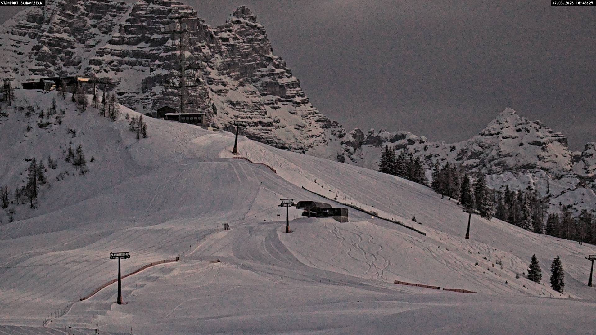 Archived image Webcam Loferer Alm: Schönbühel-view