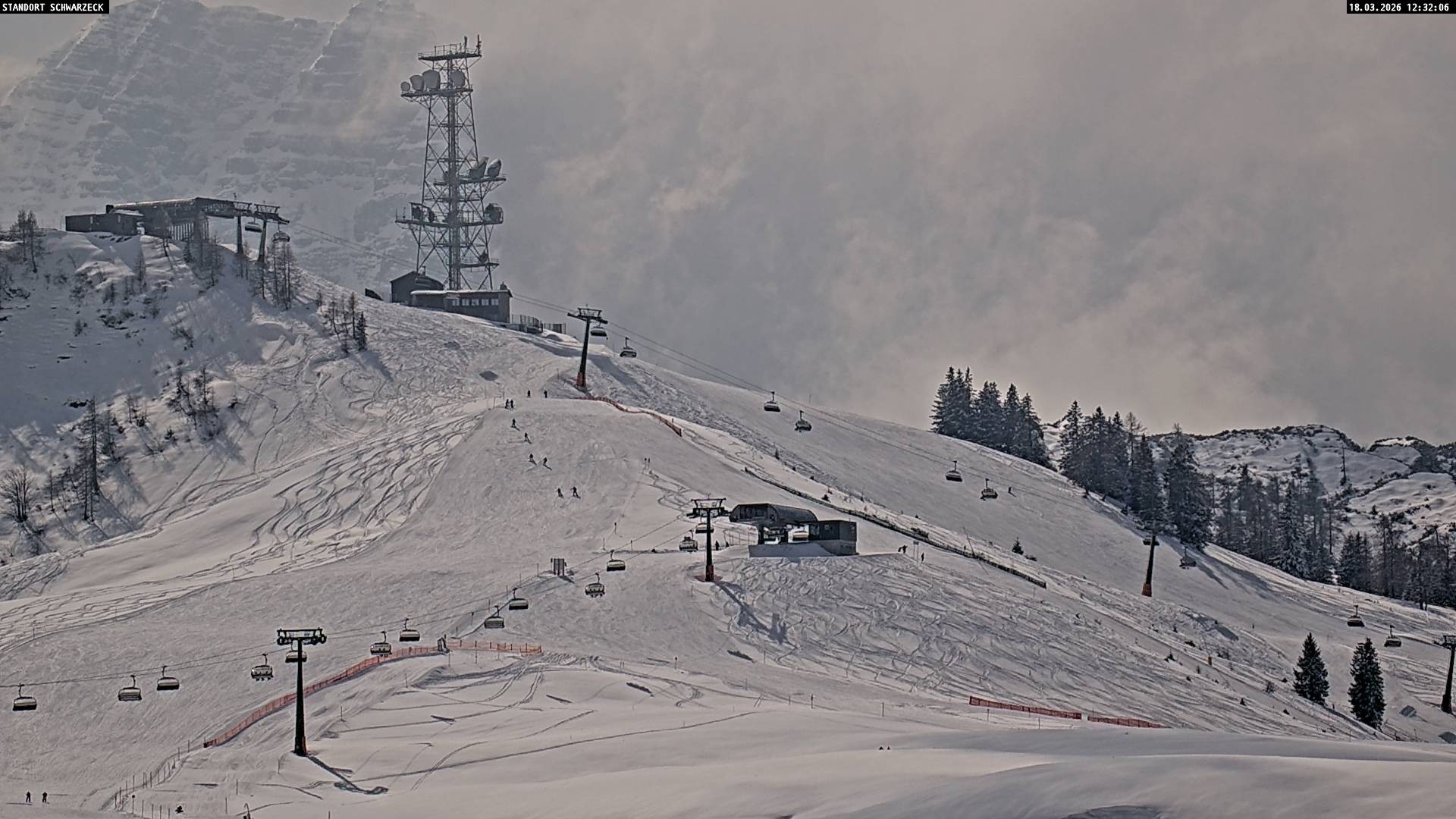 Archiv Foto Webcam Loferer Alm: Schönbühelblick
