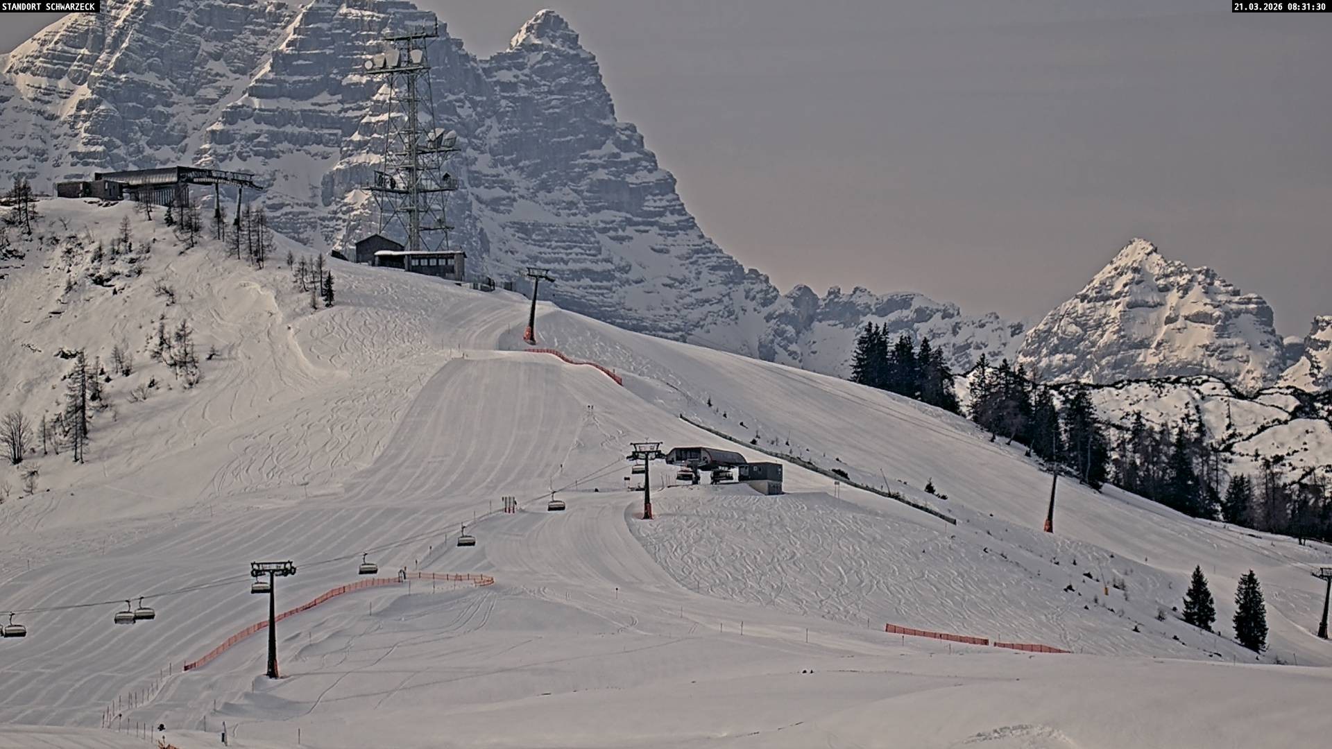 Archiv Foto Webcam Loferer Alm: Schönbühelblick