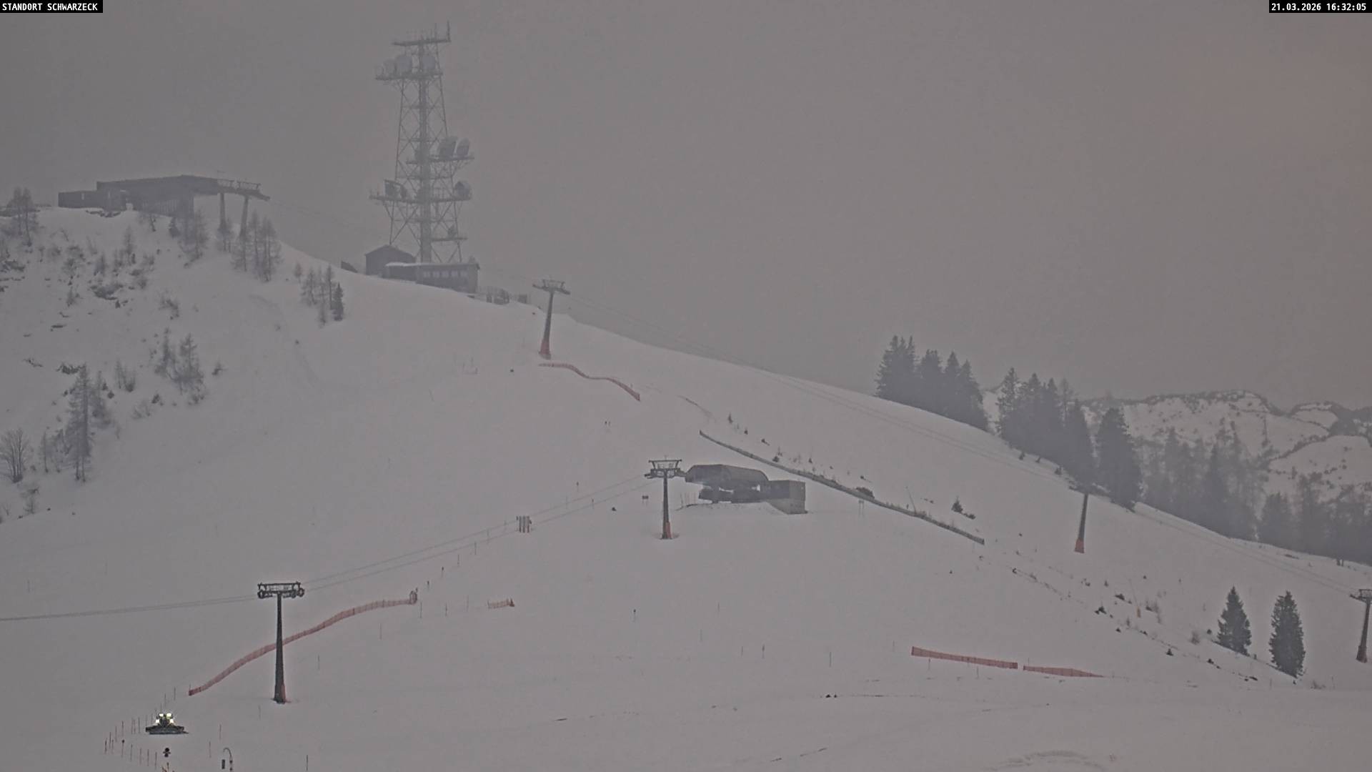 Archived image Webcam Loferer Alm: Schönbühel-view