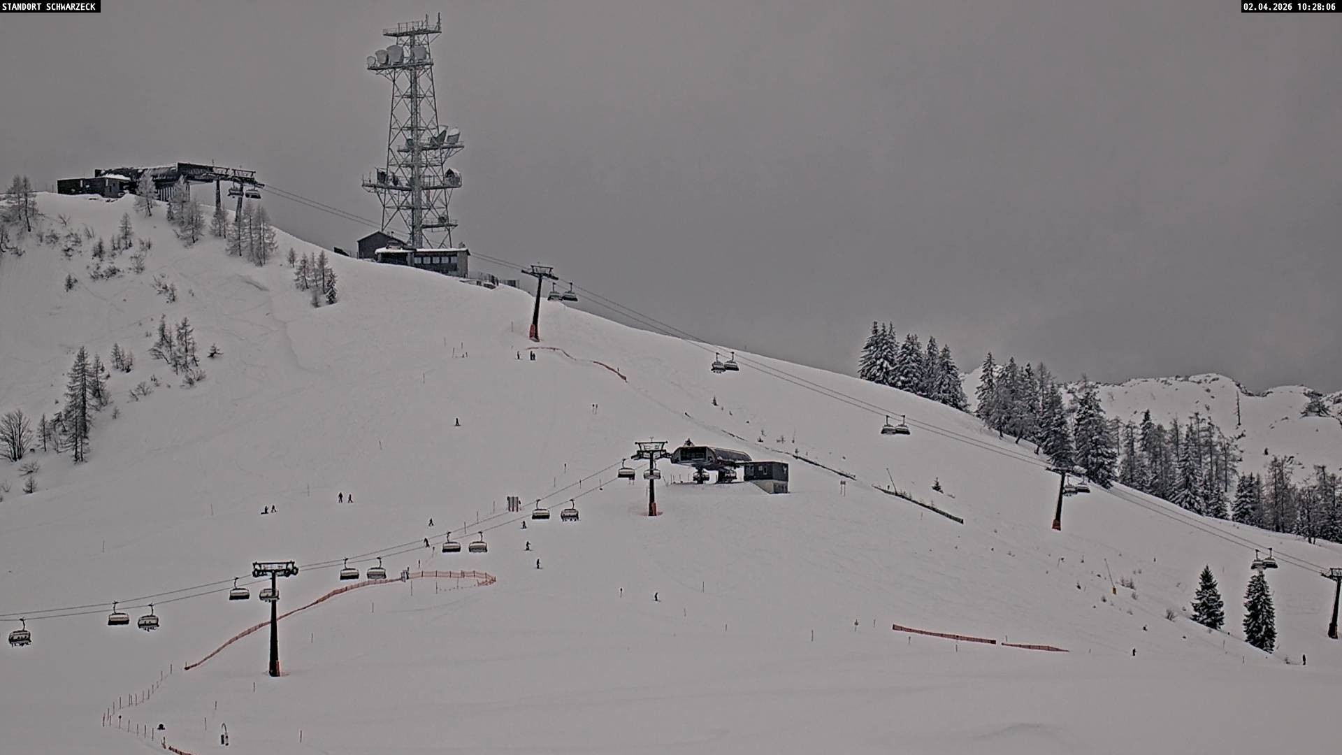 Archiv Foto Webcam Loferer Alm: Schönbühelblick