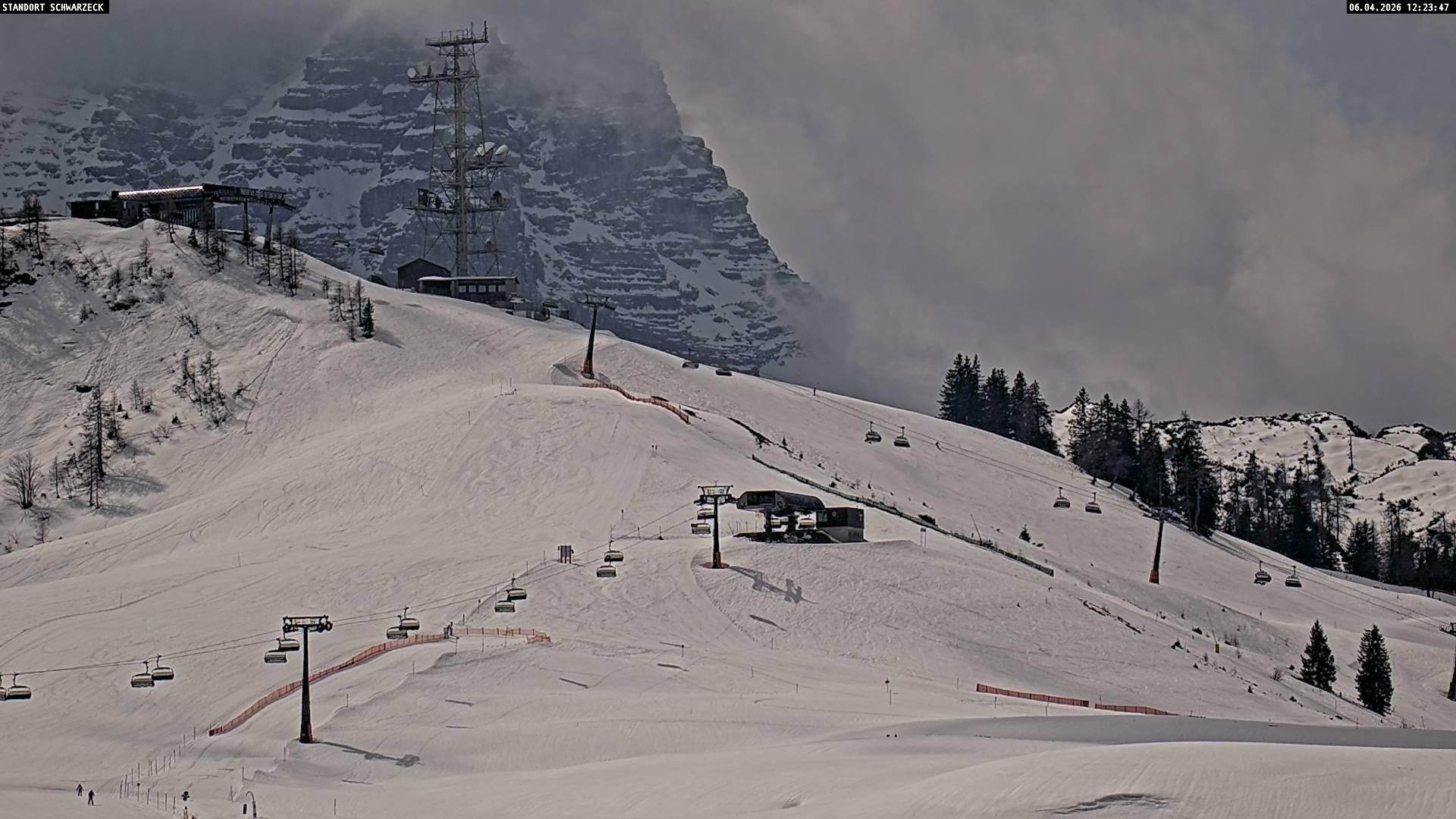 Archiv Foto Webcam Loferer Alm: Schönbühelblick