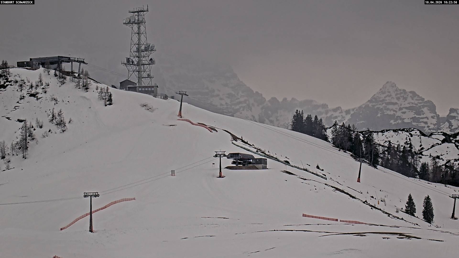 Archived image Webcam Loferer Alm: Schönbühel-view