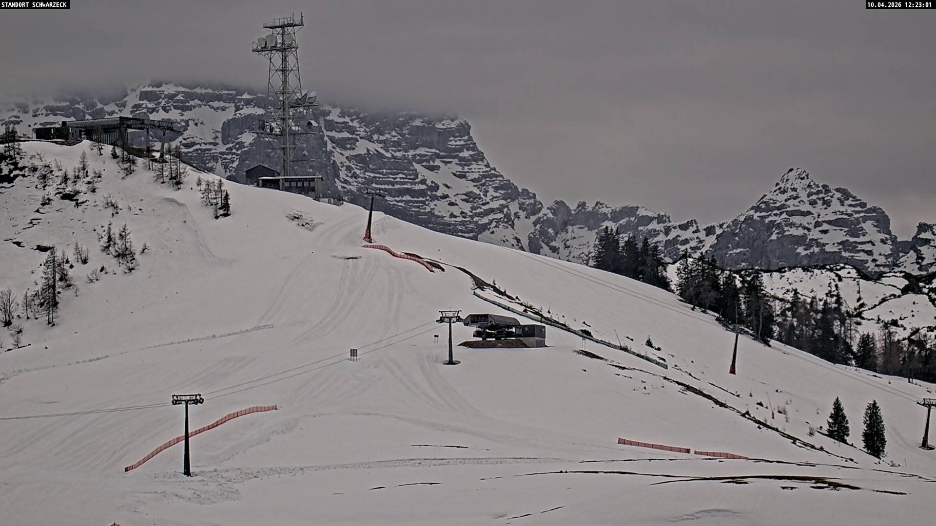 Archived image Webcam Loferer Alm: Schönbühel-view