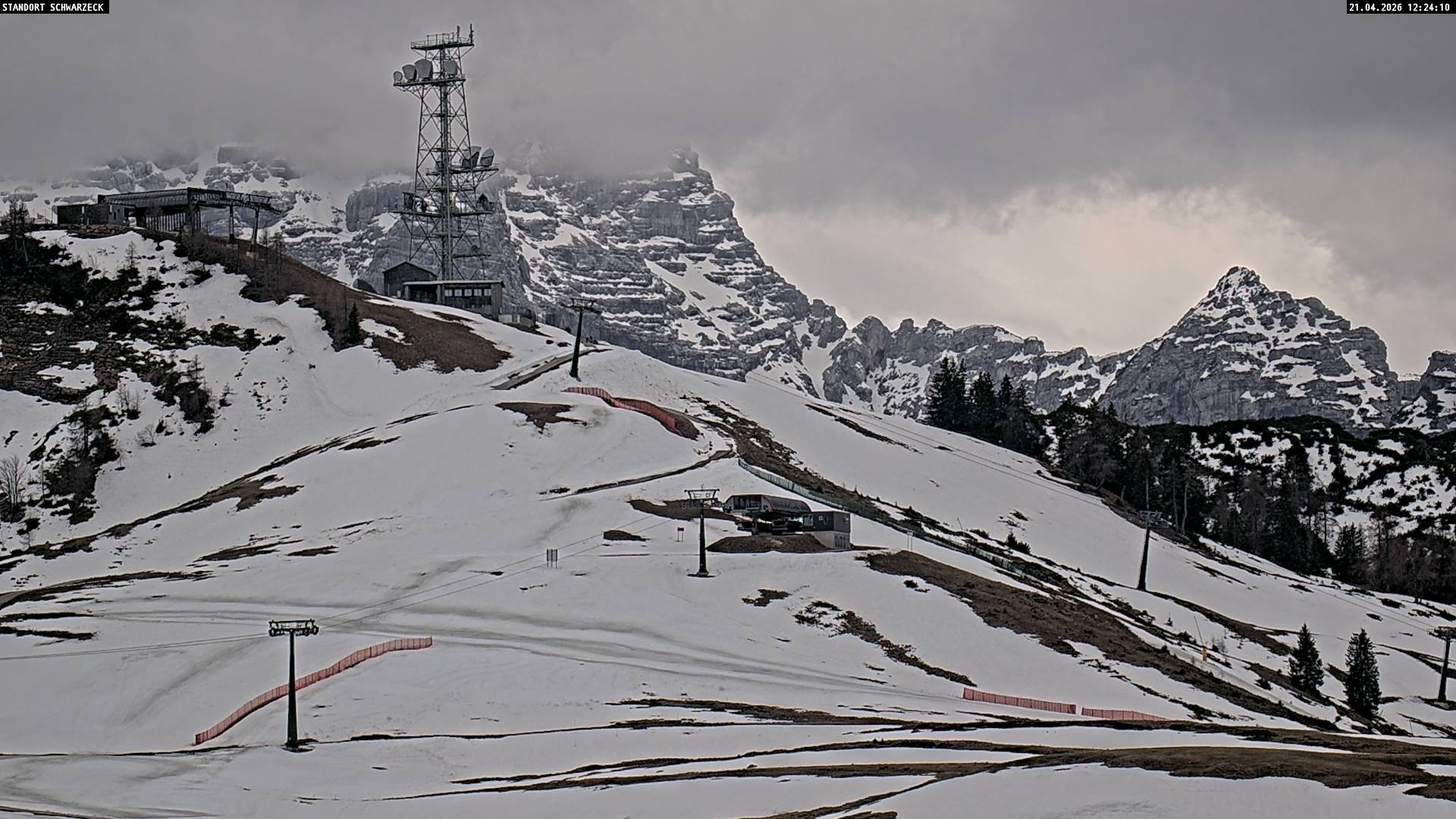Archiv Foto Webcam Loferer Alm: Schönbühelblick
