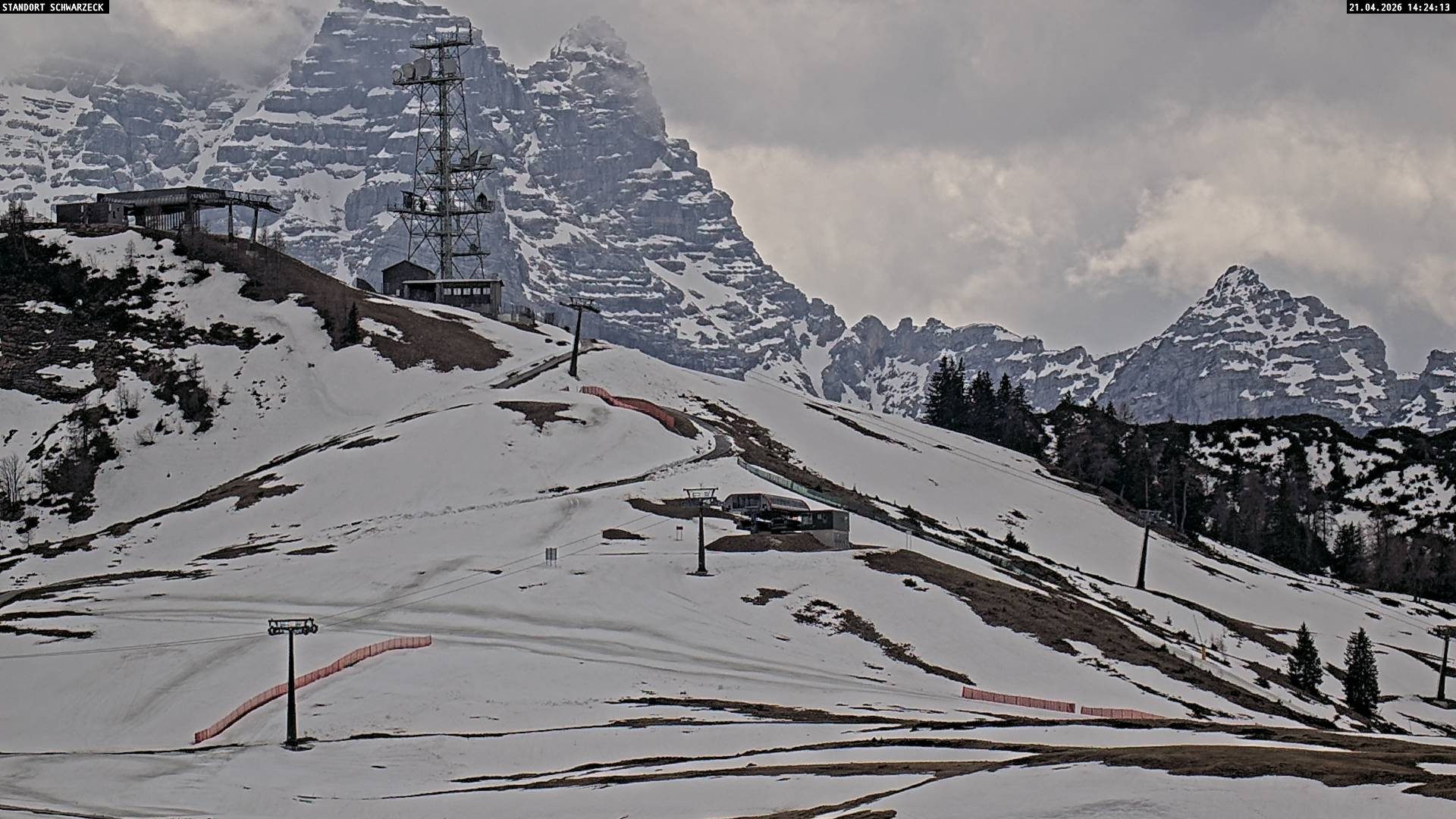 Archiv Foto Webcam Loferer Alm: Schönbühelblick