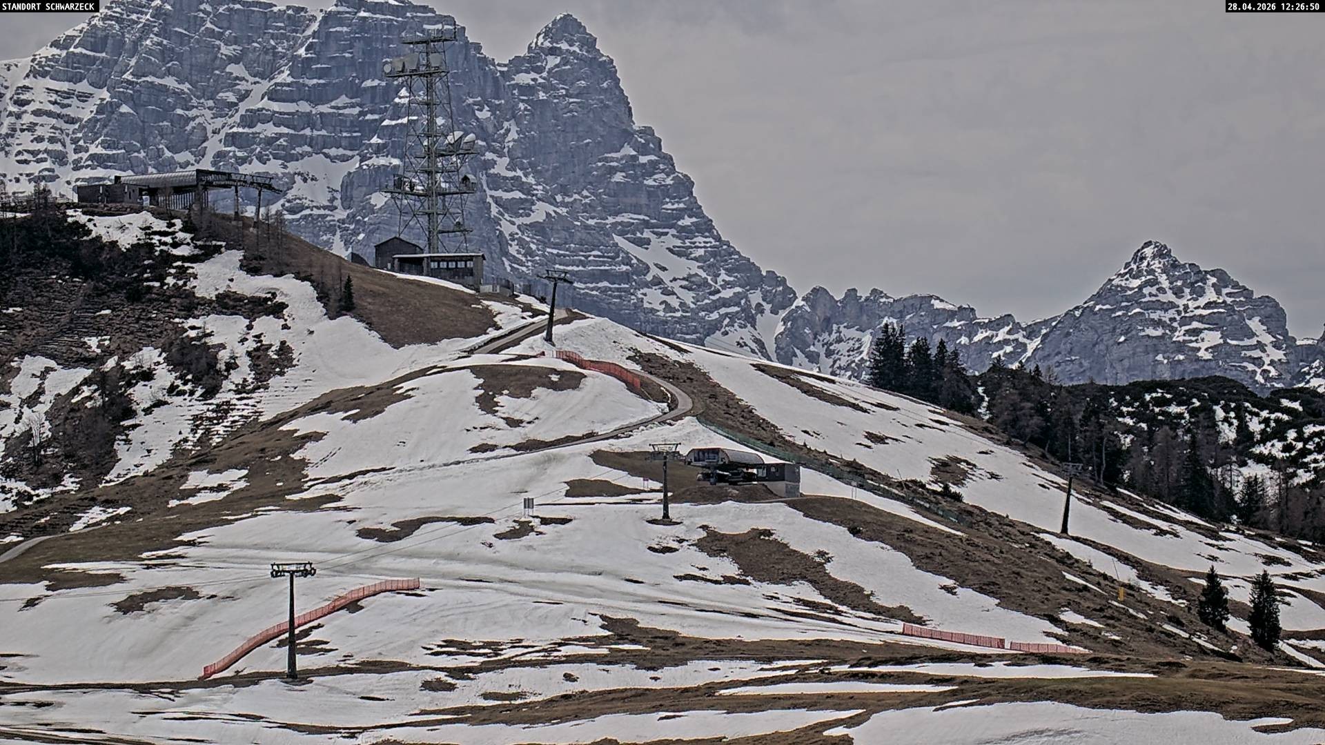 Archiv Foto Webcam Loferer Alm: Schönbühelblick