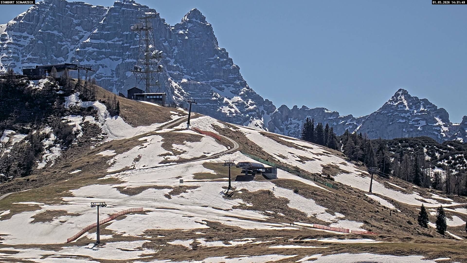 Archiv Foto Webcam Loferer Alm: Schönbühelblick